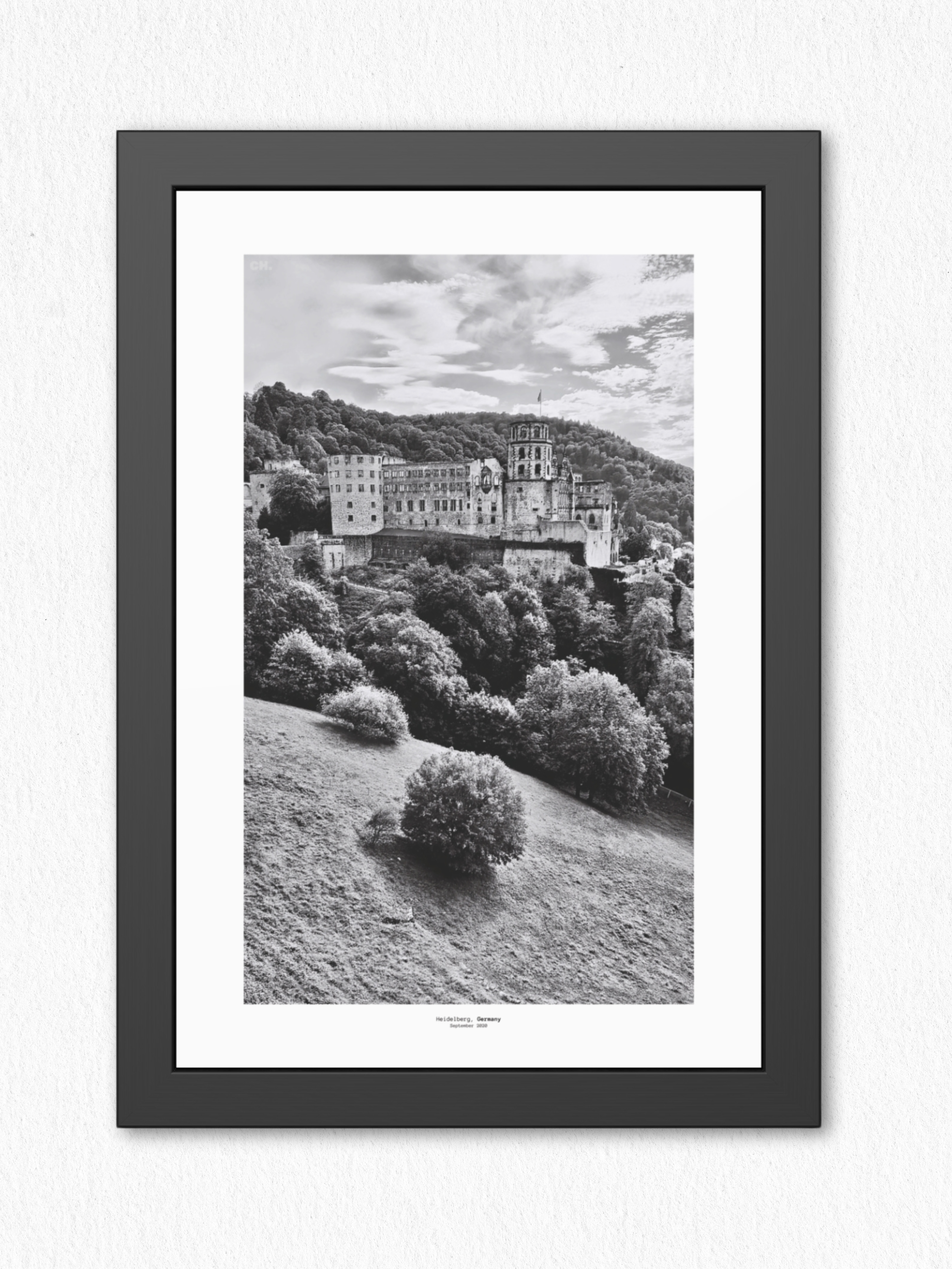 Castle Above Time - Framed Fine Art Photography Print - artisCHt
