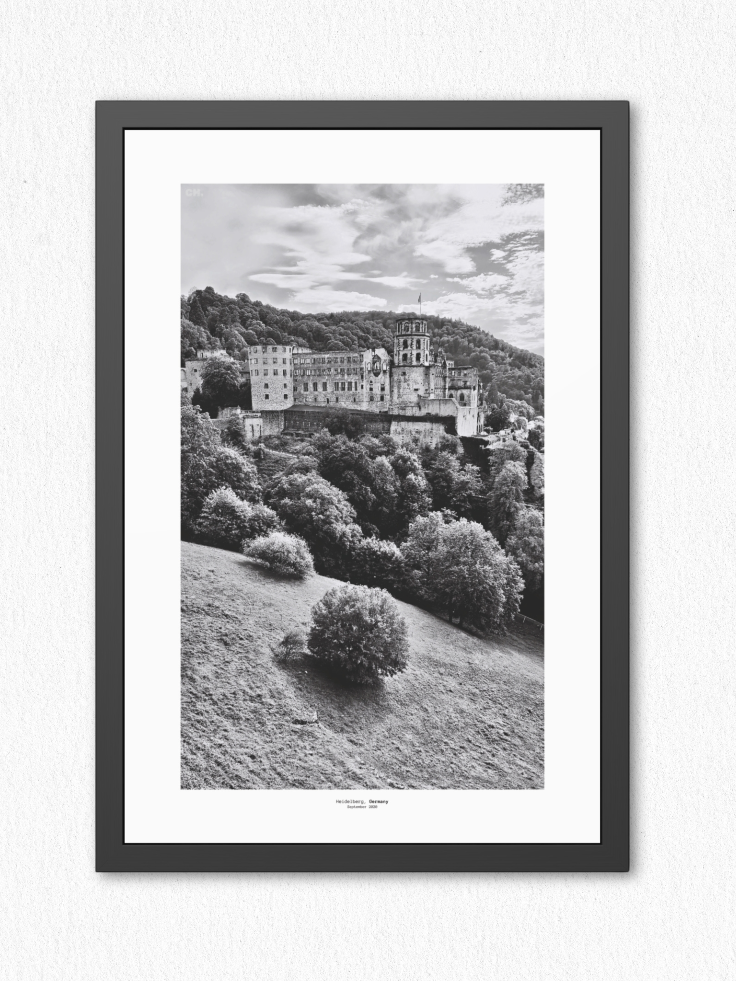 Castle Above Time - Framed Fine Art Photography Print - artisCHt