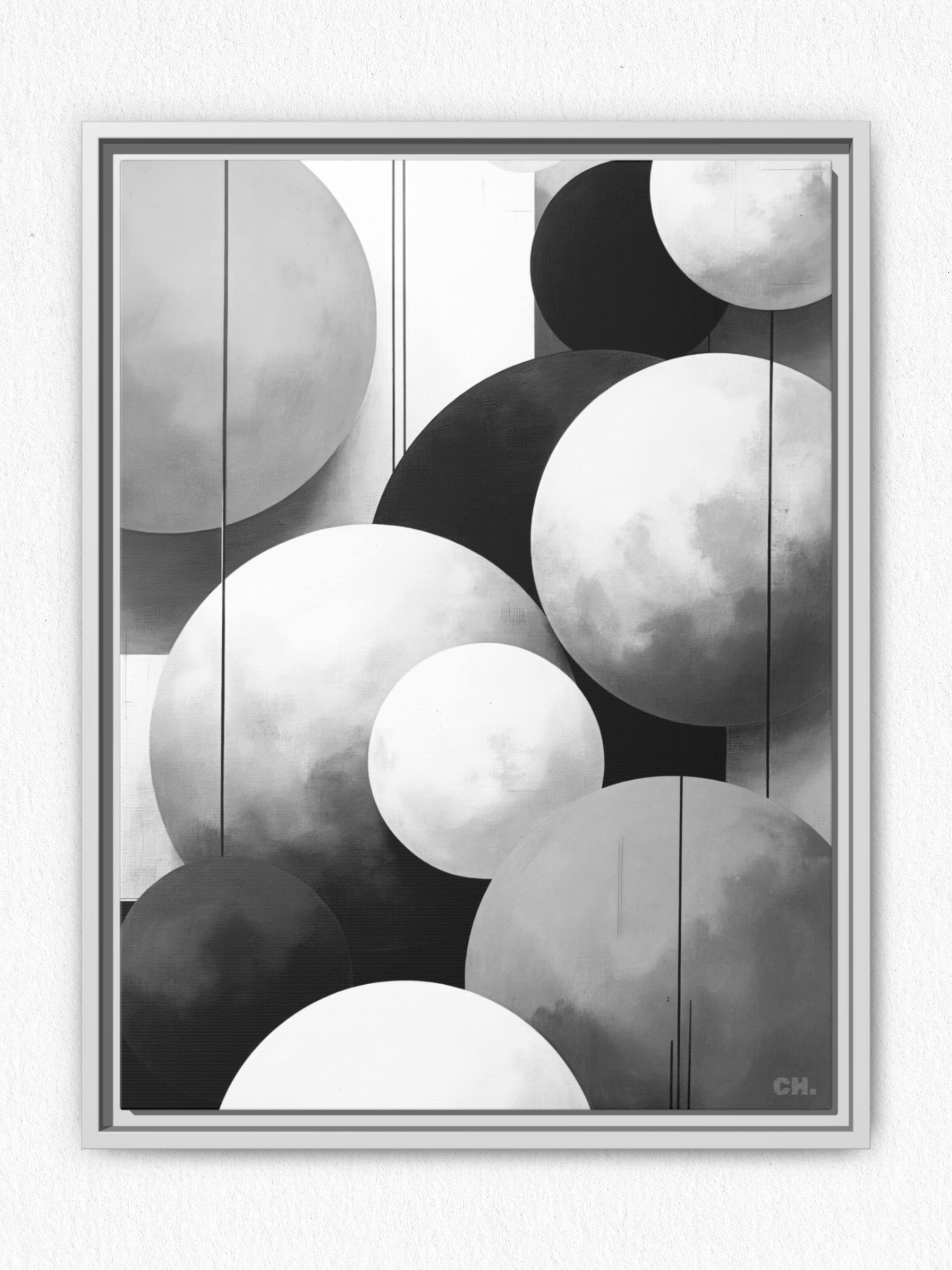 Celestial Gatherings - Framed Canvas Prints - artisCHt