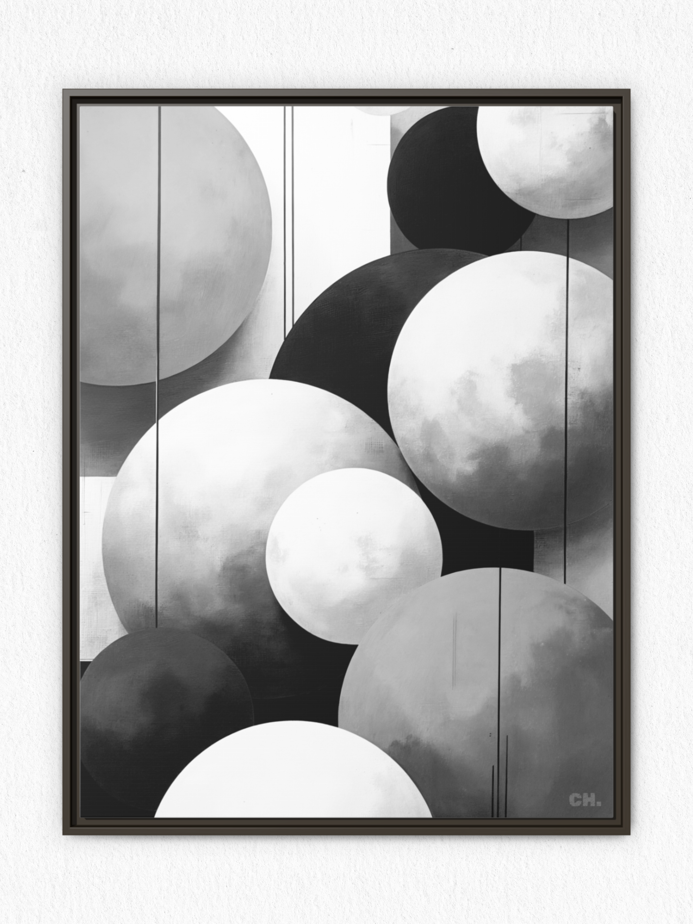 Celestial Gatherings - Framed Canvas Prints - artisCHt