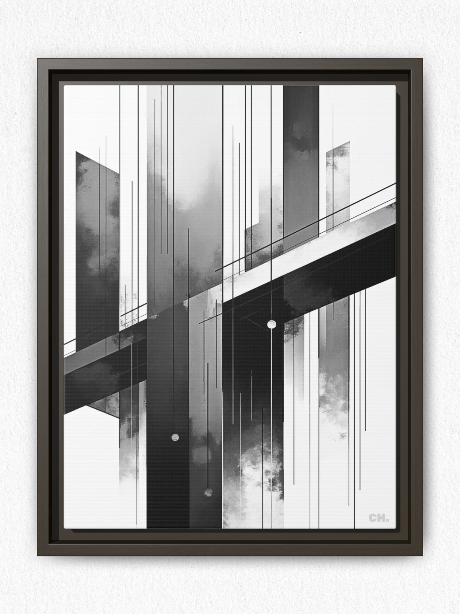 Echoes Above - Framed Canvas Prints - artisCHt