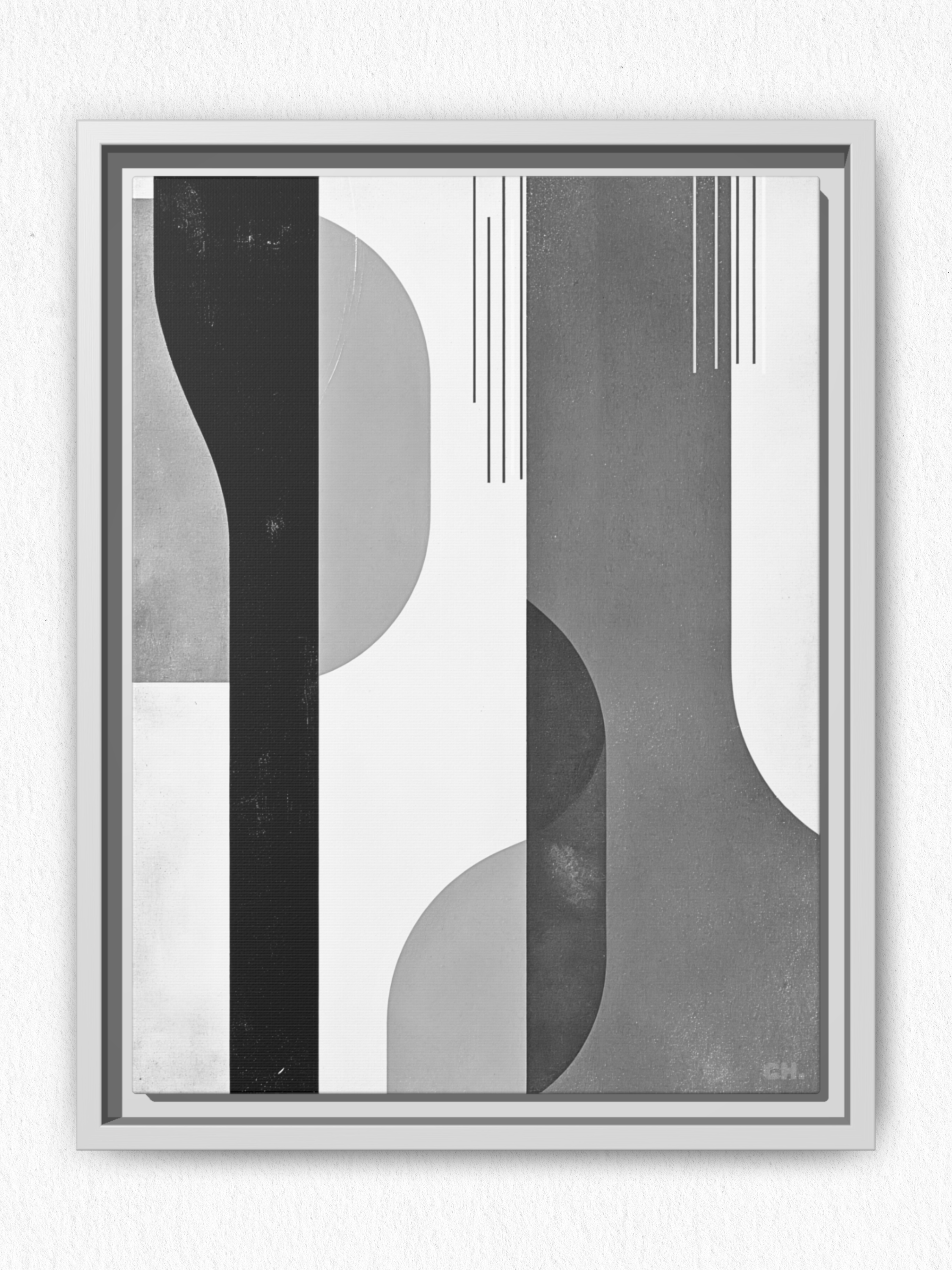 Echoes of Balance - Framed Canvas Prints - artisCHt