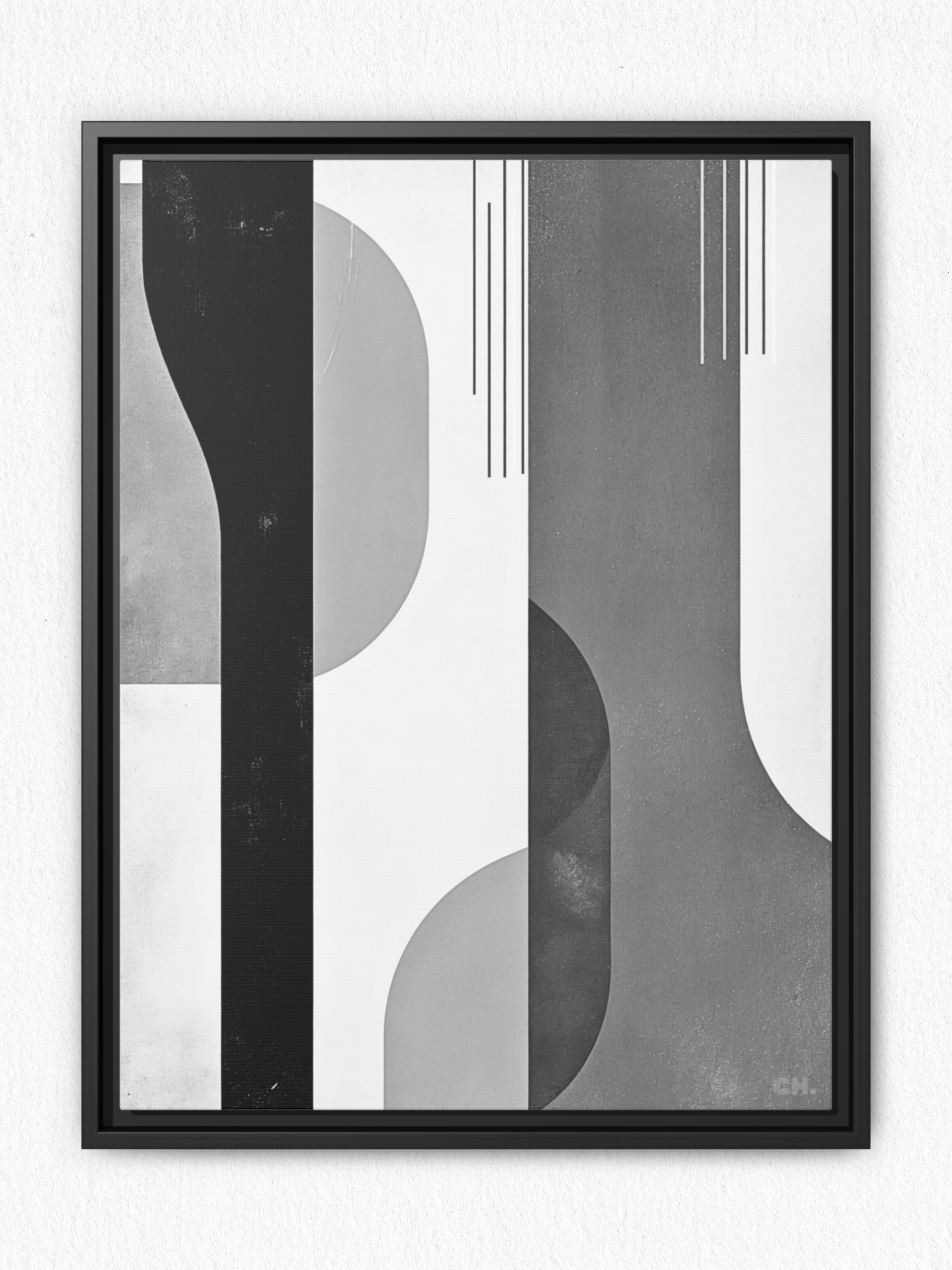 Echoes of Balance - Framed Canvas Prints - artisCHt