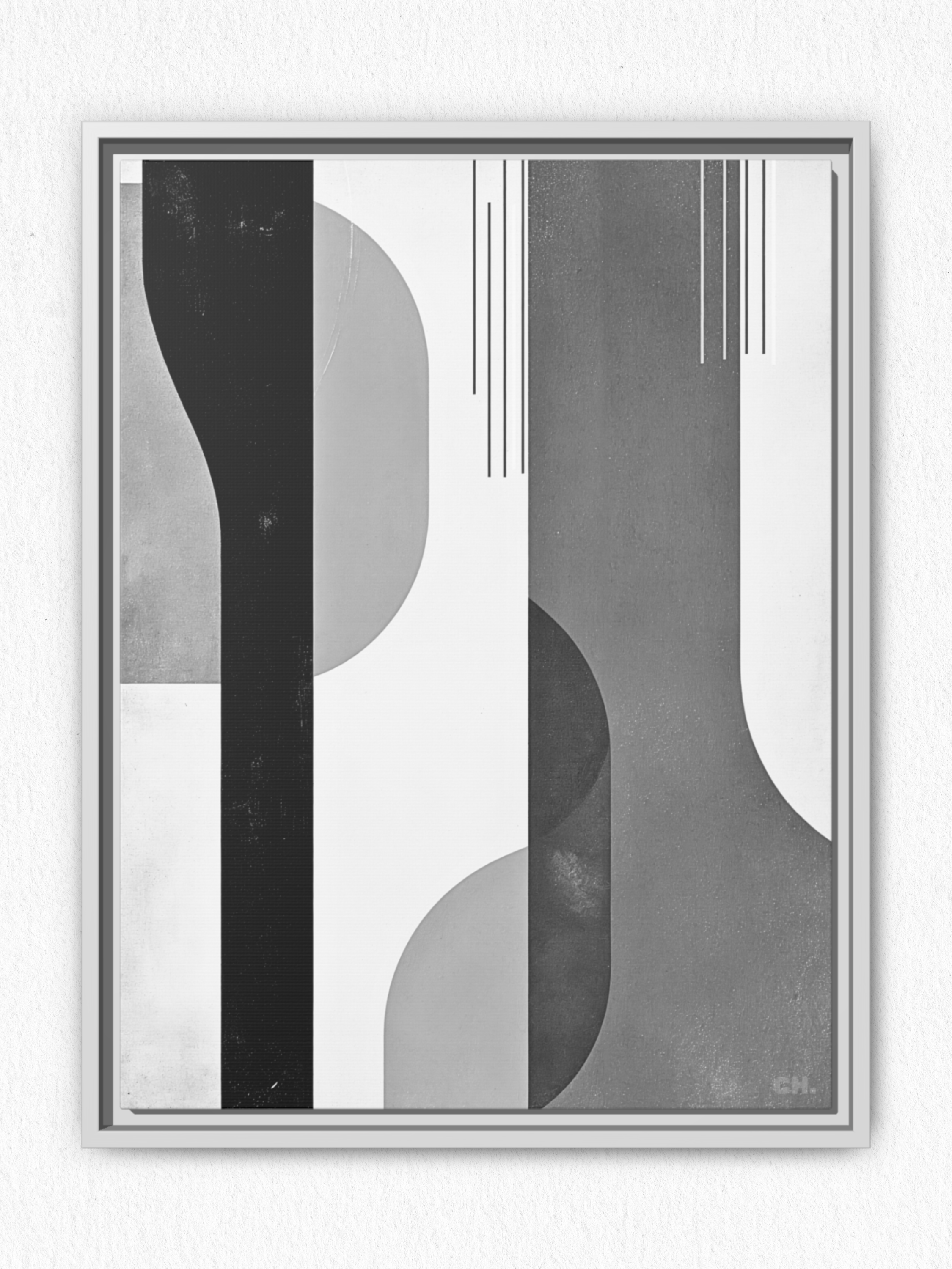 Echoes of Balance - Framed Canvas Prints - artisCHt