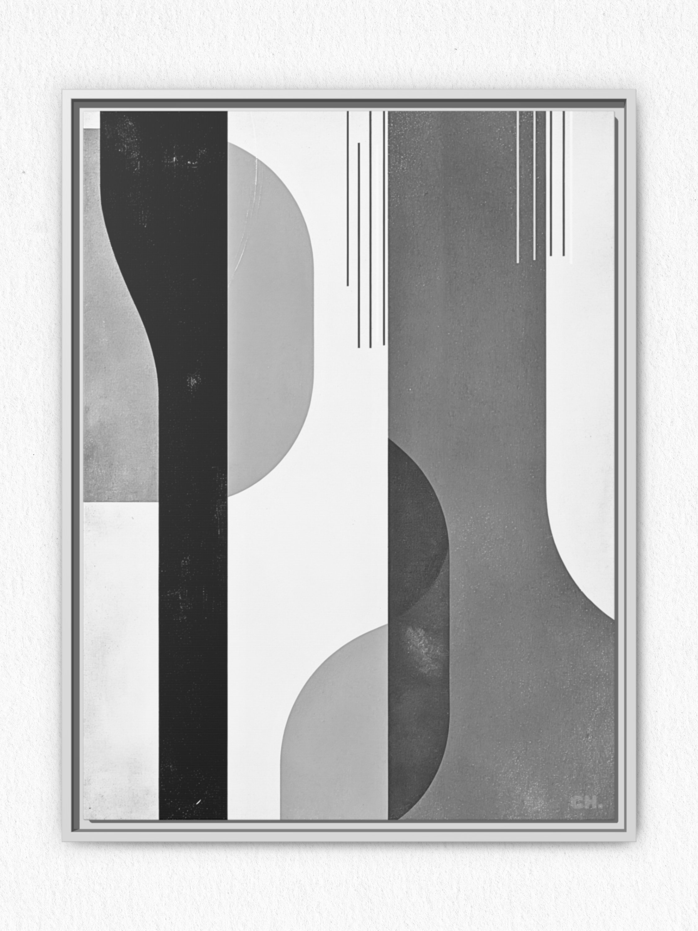 Echoes of Balance - Framed Canvas Prints - artisCHt