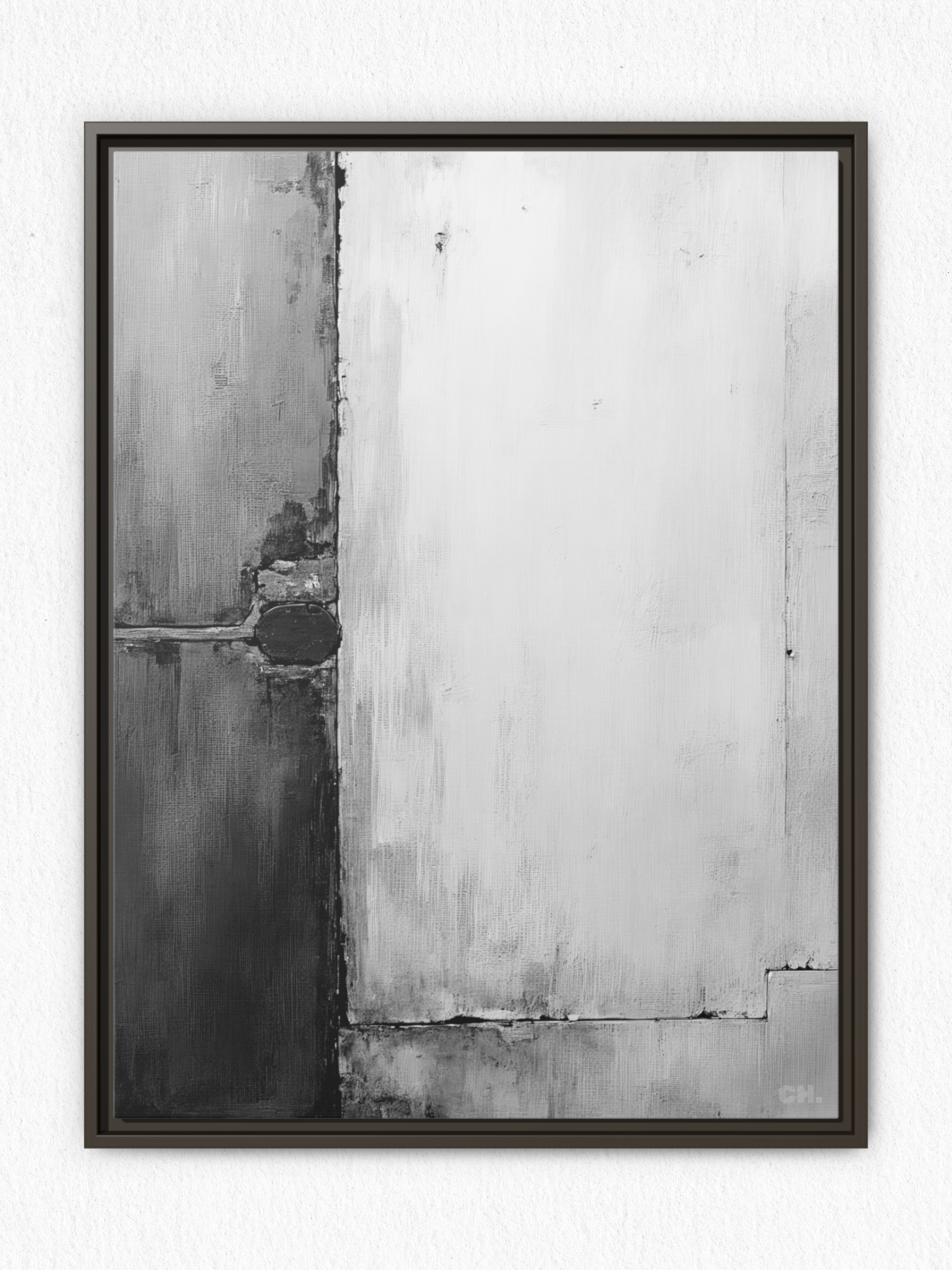 Echoes of Iron - Framed Canvas Prints - artisCHt