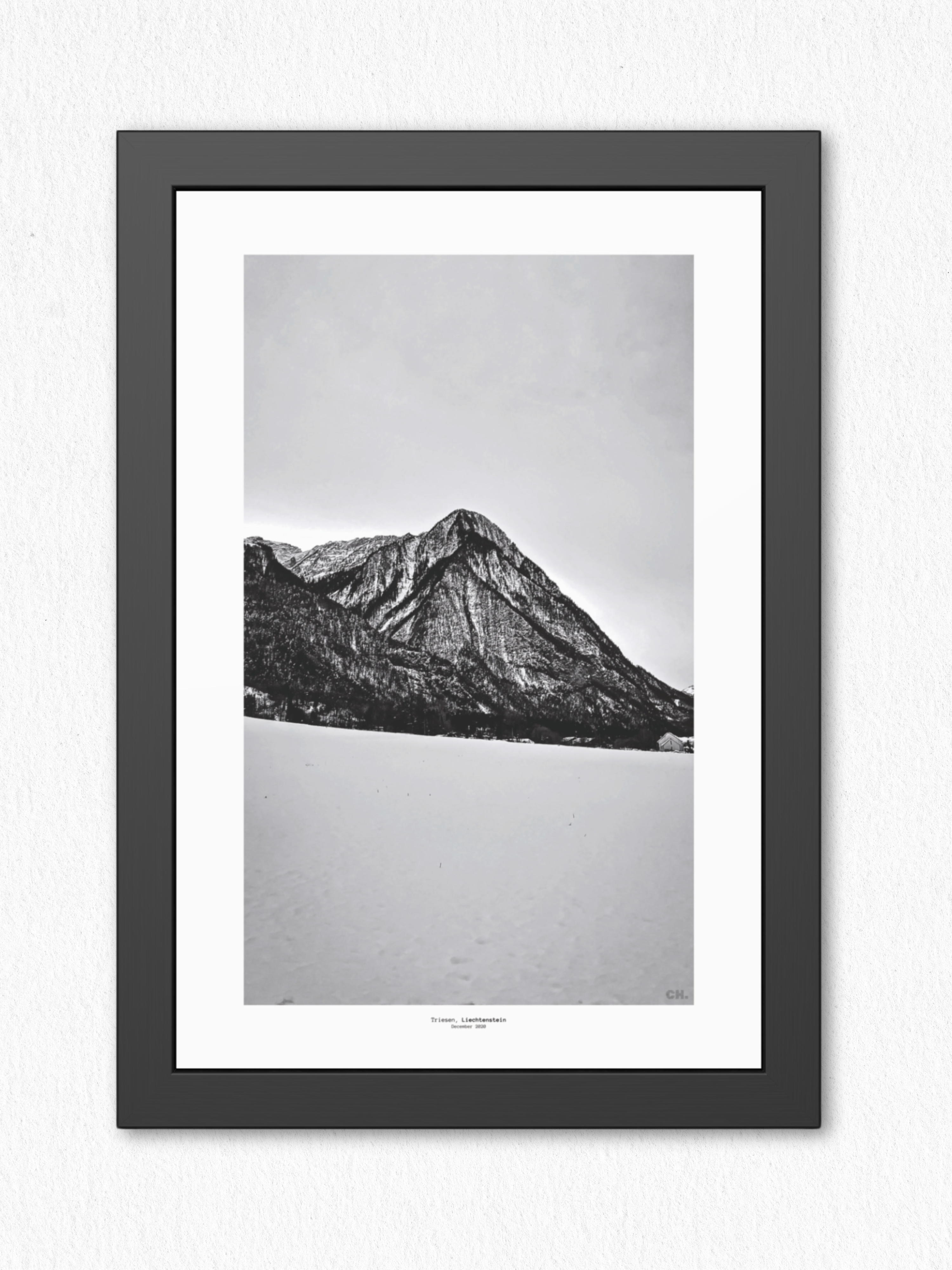 Face of the Mountain - Framed Fine Art Photography Print - artisCHt