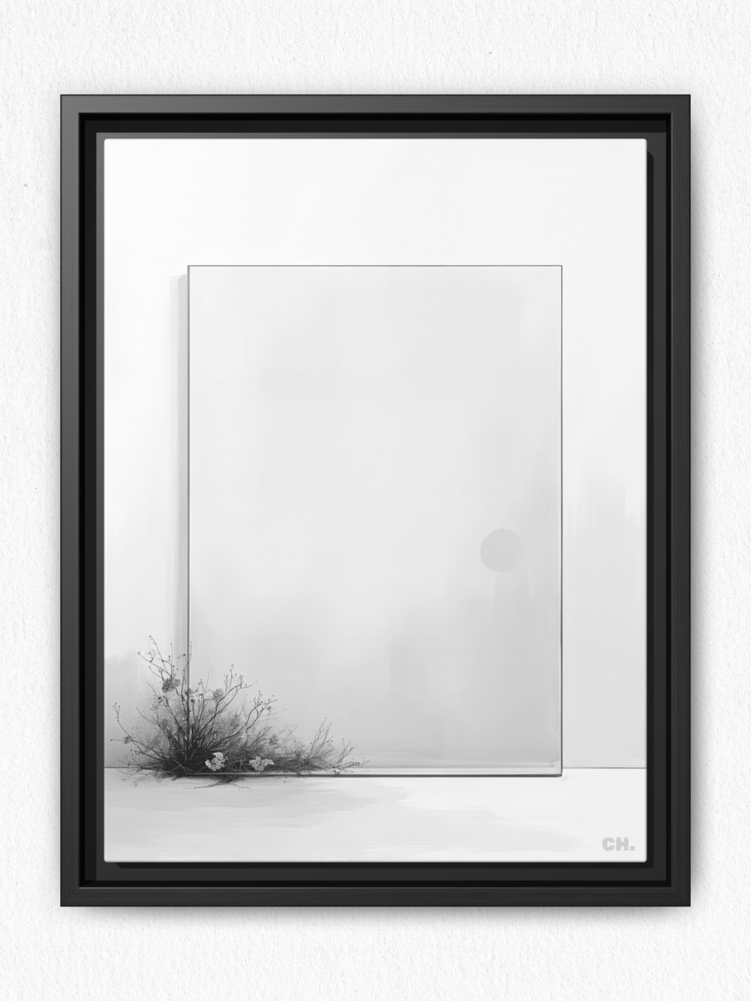 Faded Bloom - Framed Canvas Prints - artisCHt