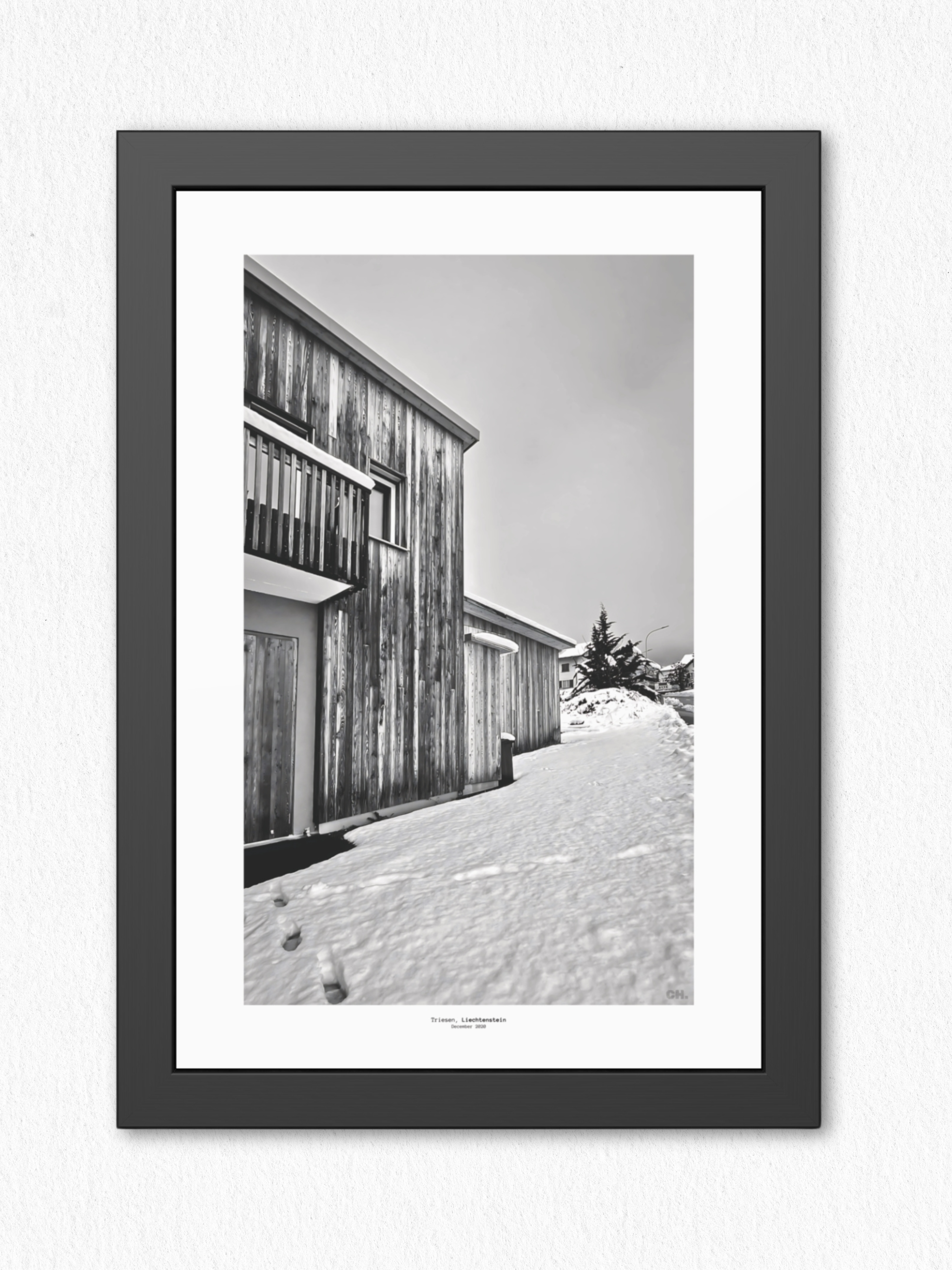 Footsteps in Stillness - Framed Fine Art Photography Print - artisCHt