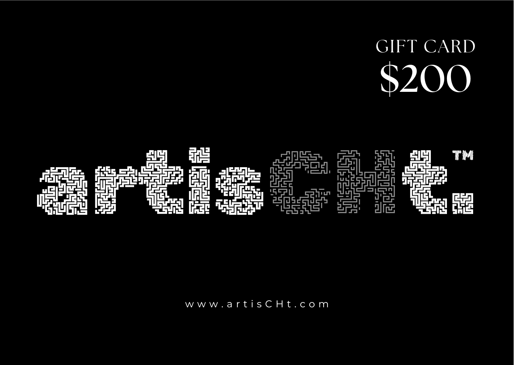 Gift Card - artisCHt