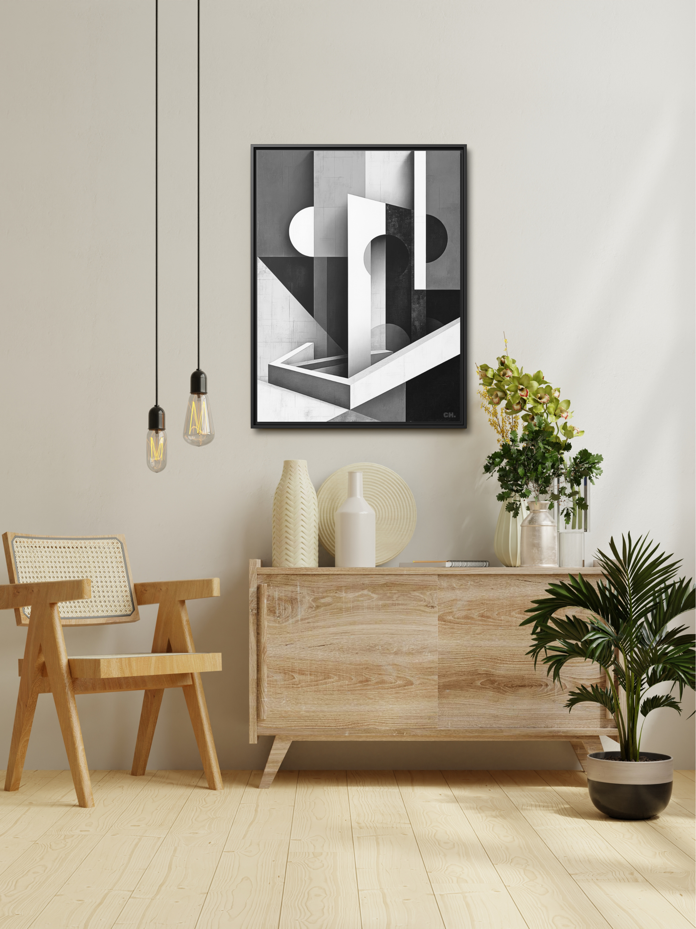 Harmony of Motion - Framed Canvas Prints - artisCHt