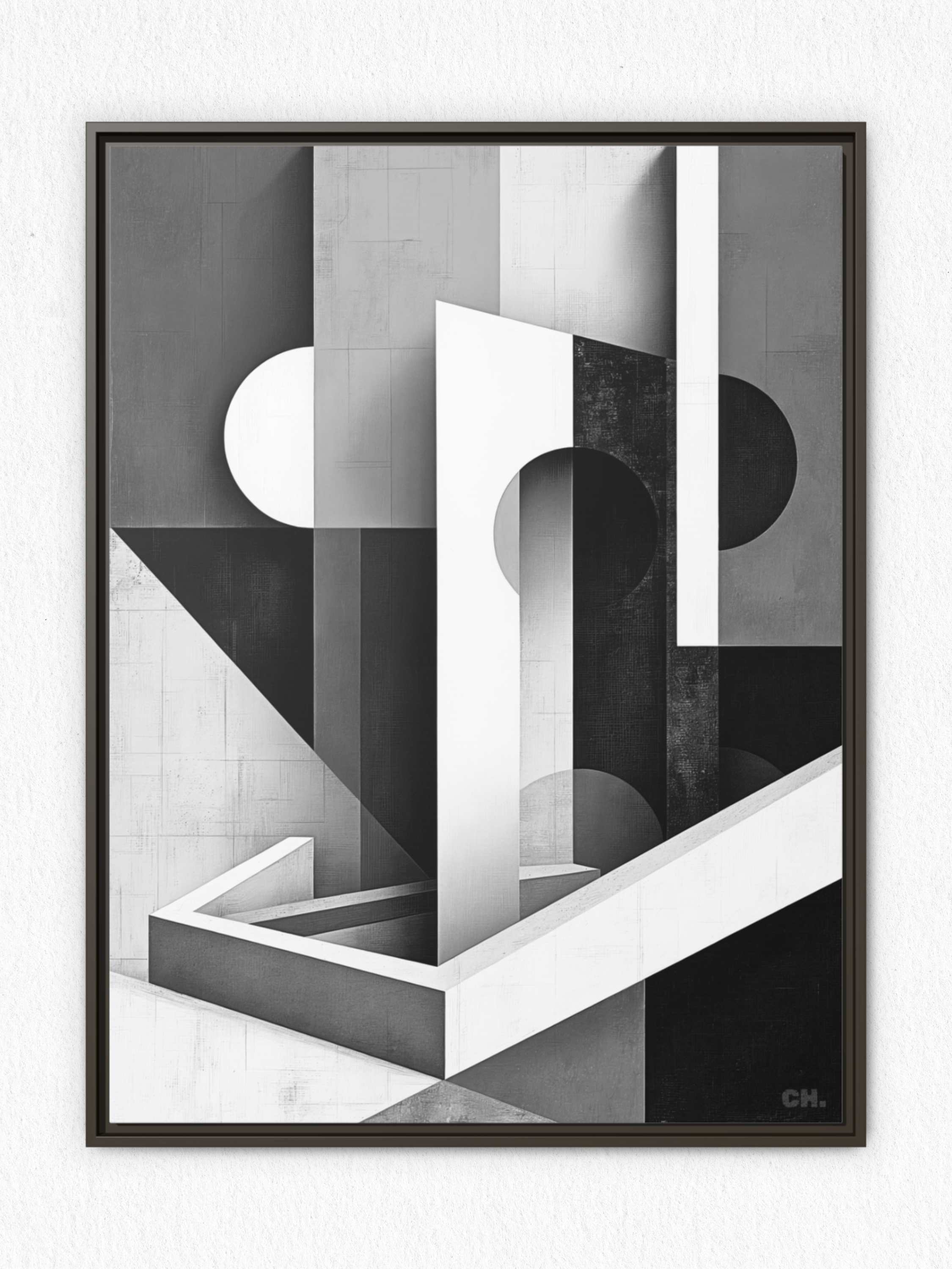 Harmony of Motion - Framed Canvas Prints - artisCHt