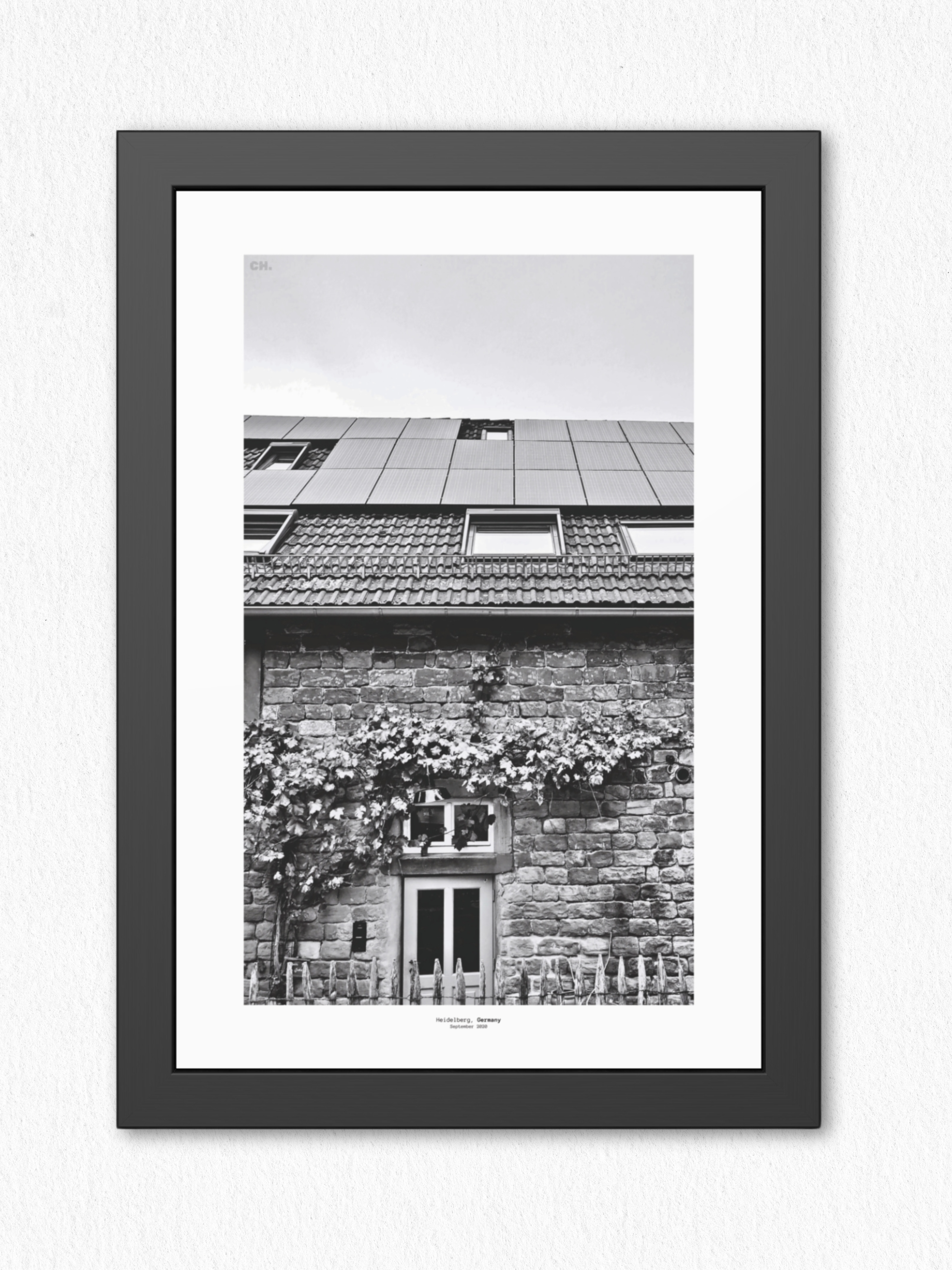 Old Wall, New Light - Framed Fine Art Photography Print - artisCHt
