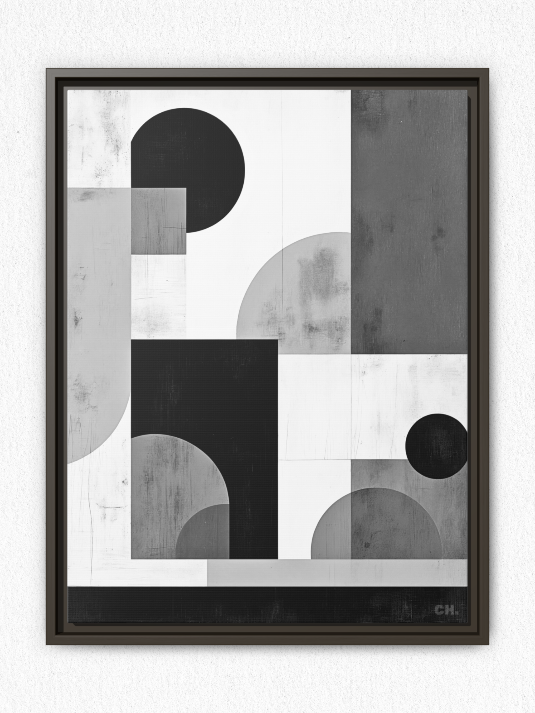 Orbit of Joy - Framed Canvas Prints - artisCHt