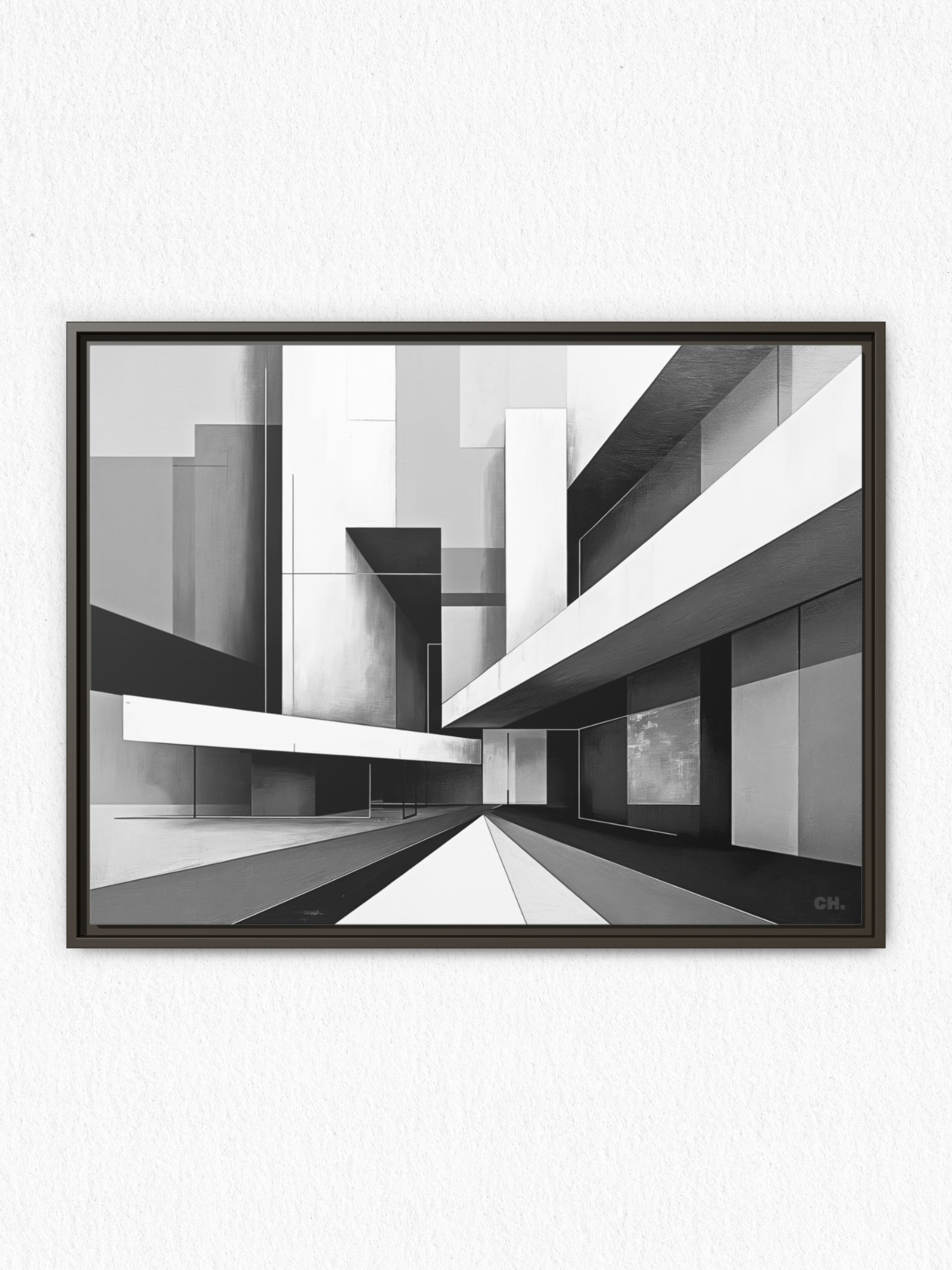 Path of Solitude - Framed Canvas Prints - artisCHt