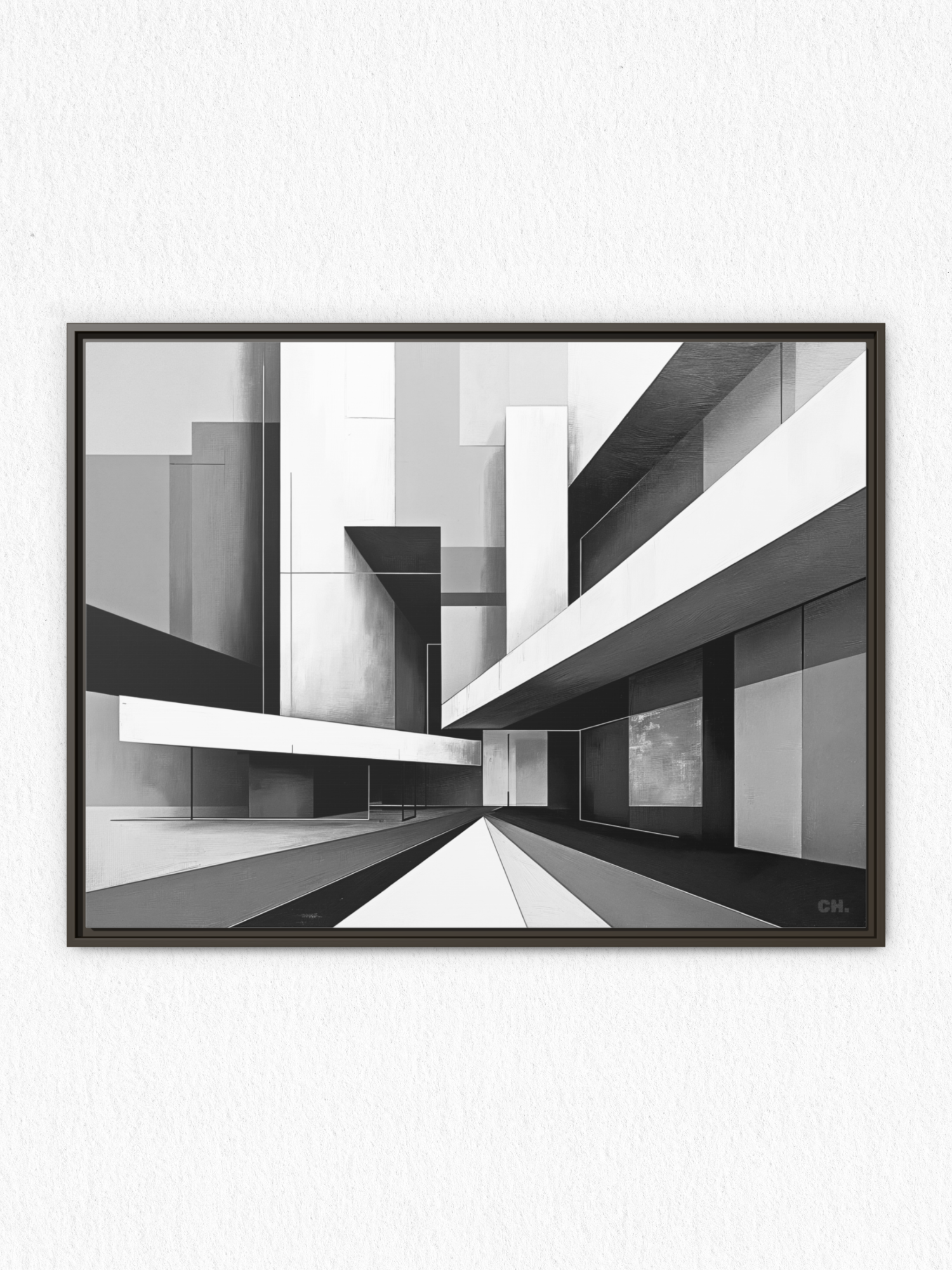 Path of Solitude - Framed Canvas Prints - artisCHt