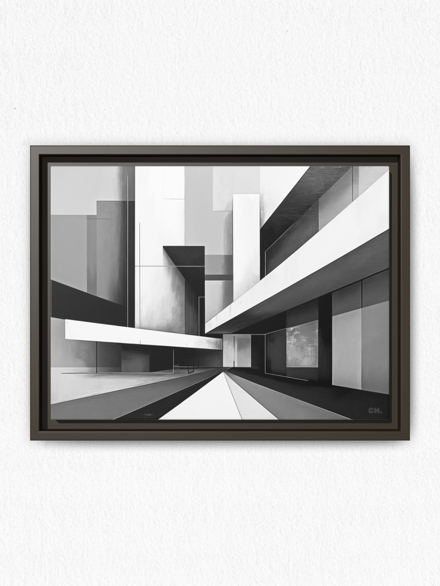 Path of Solitude - Framed Canvas Prints - artisCHt