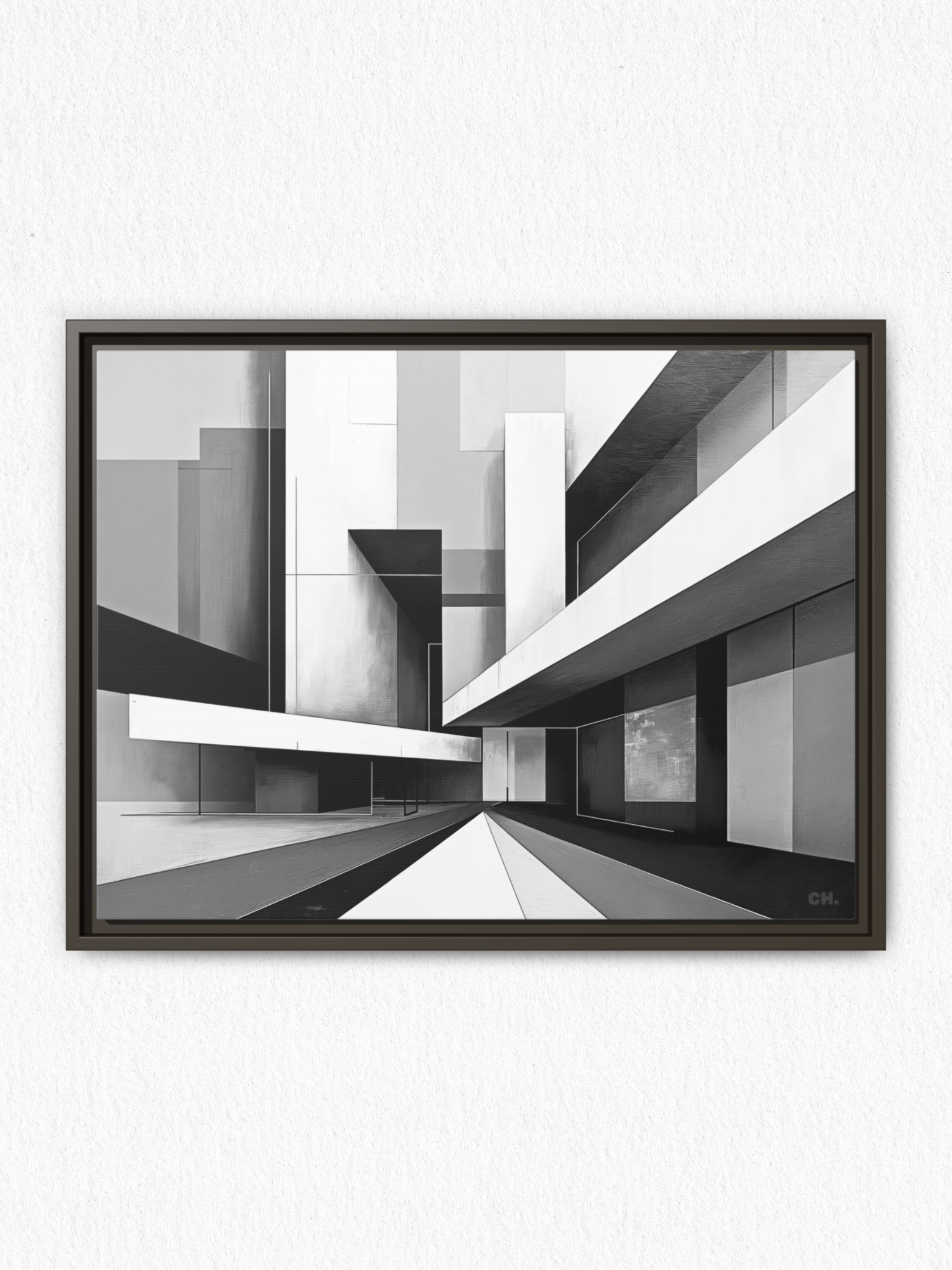 Path of Solitude - Framed Canvas Prints - artisCHt