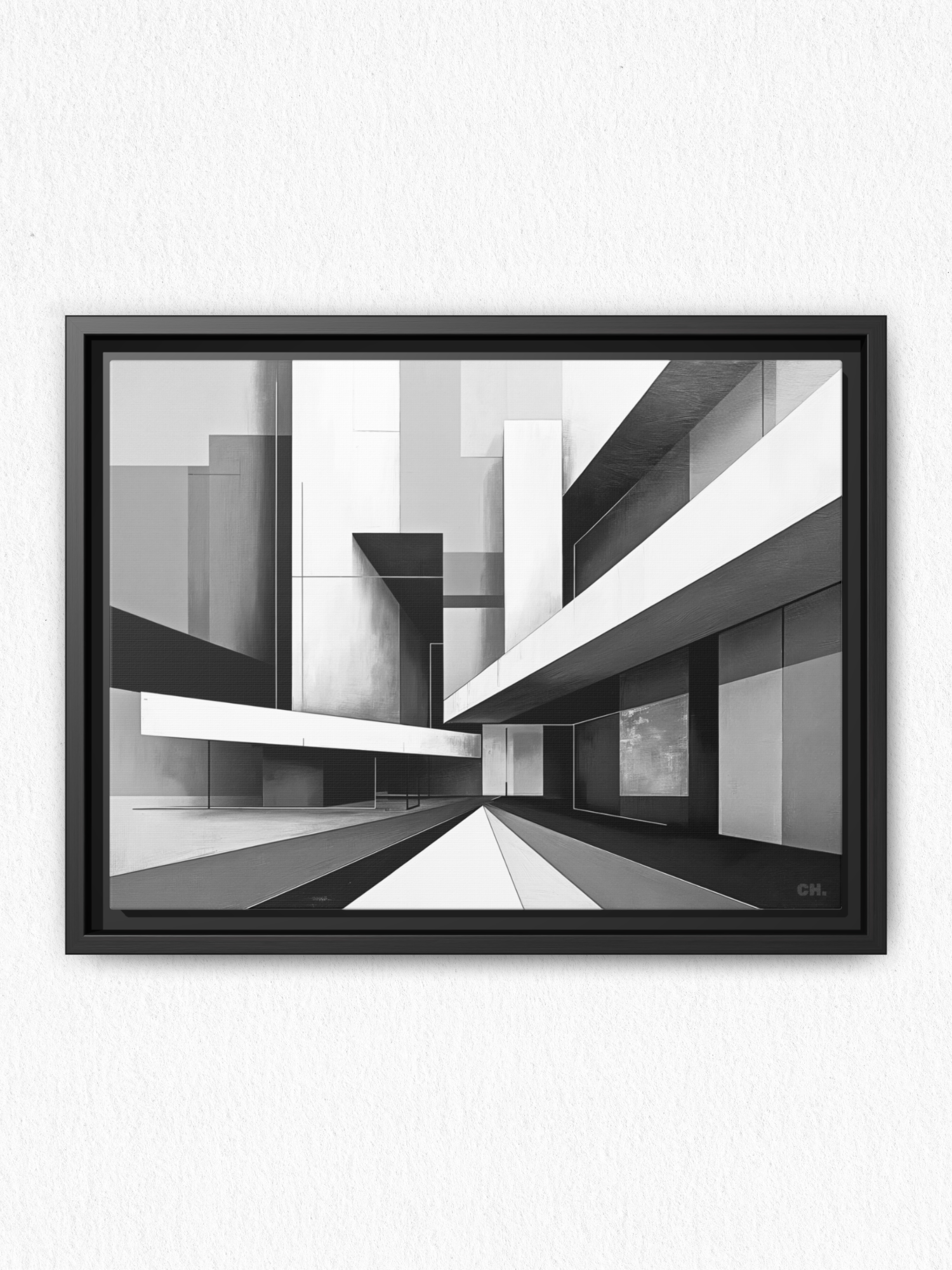 Path of Solitude - Framed Canvas Prints - artisCHt
