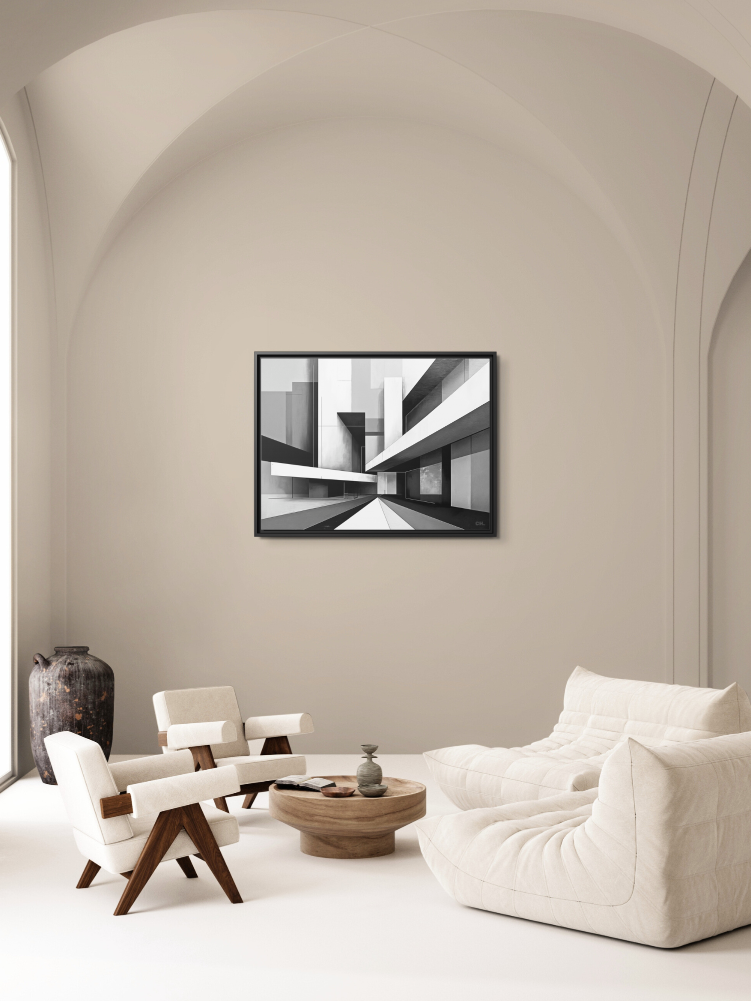 Path of Solitude - Framed Canvas Prints - artisCHt