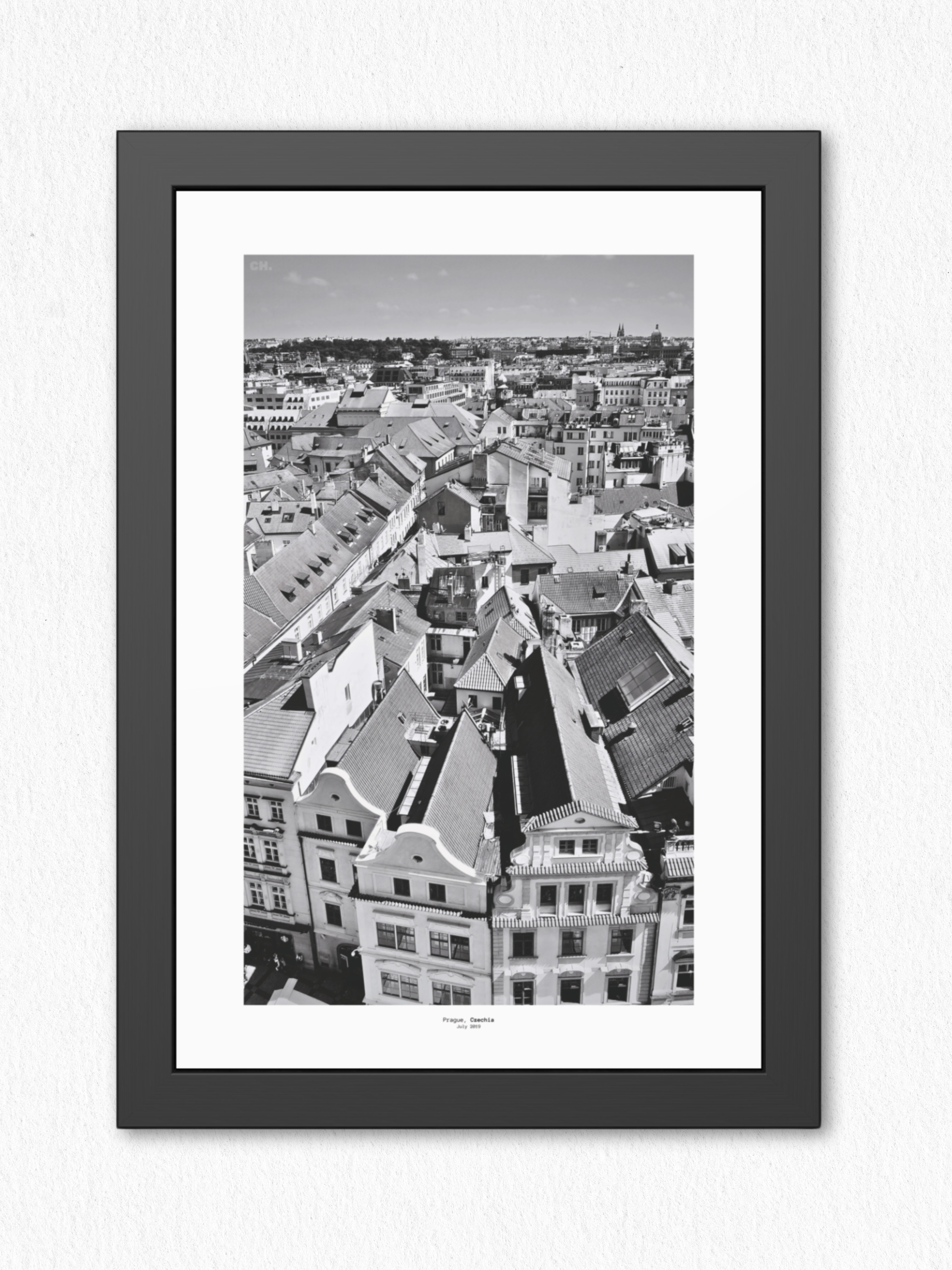 Rooftop Rhythms - Framed Fine Art Photography Print - artisCHt