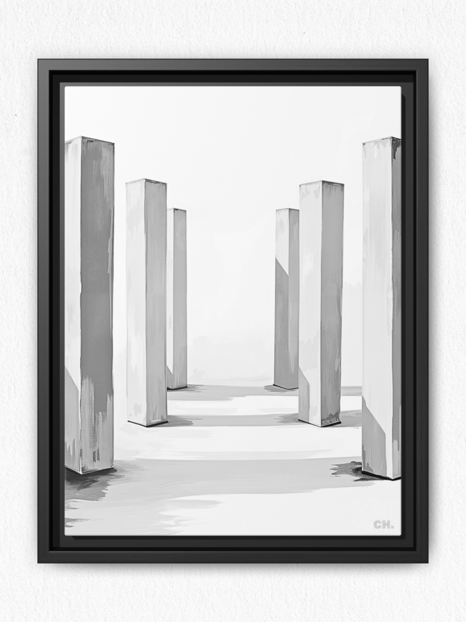 Silent Guardians - Framed Canvas Prints - artisCHt