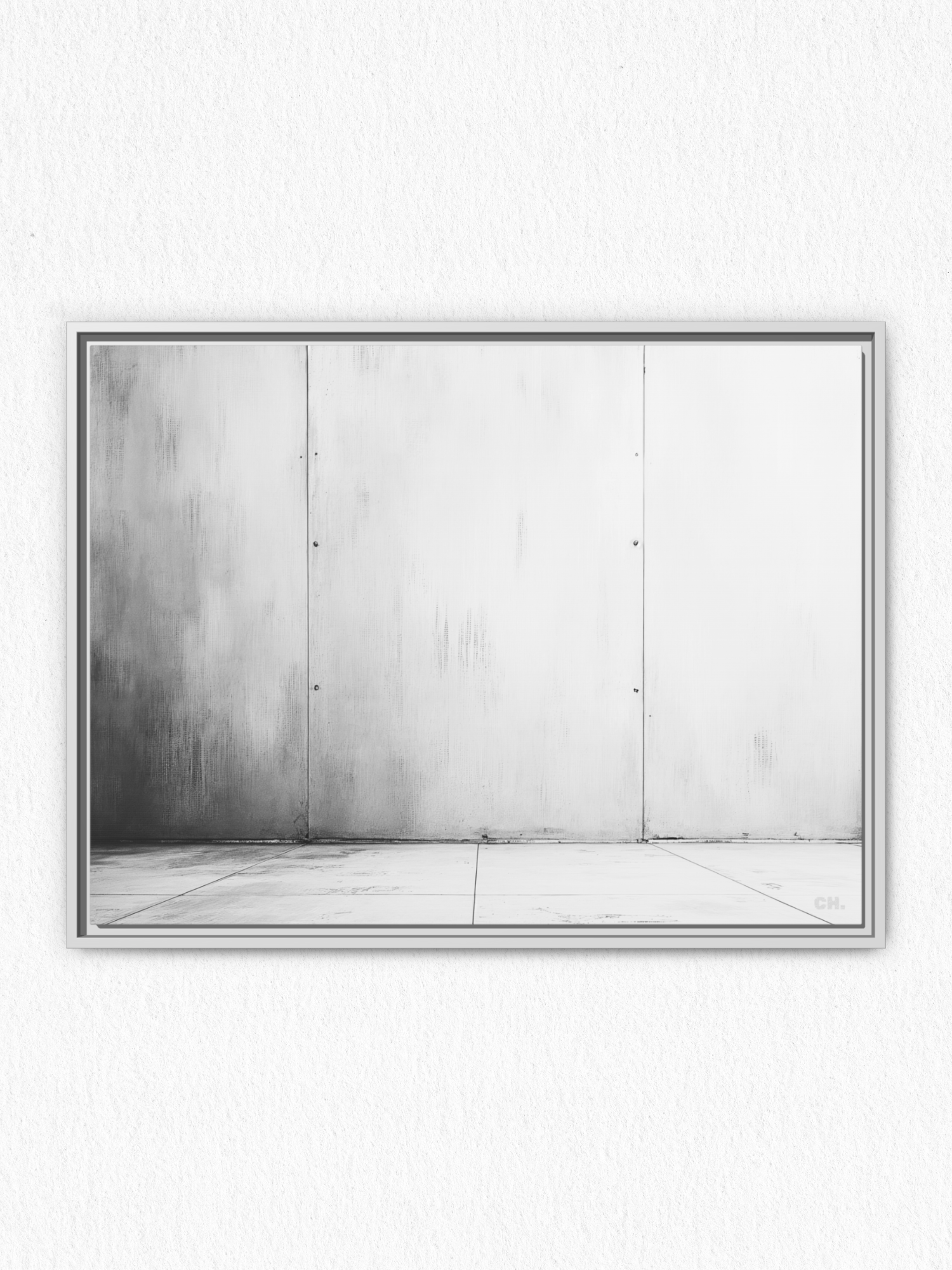 Silent Divide - Framed Canvas Prints - artisCHt