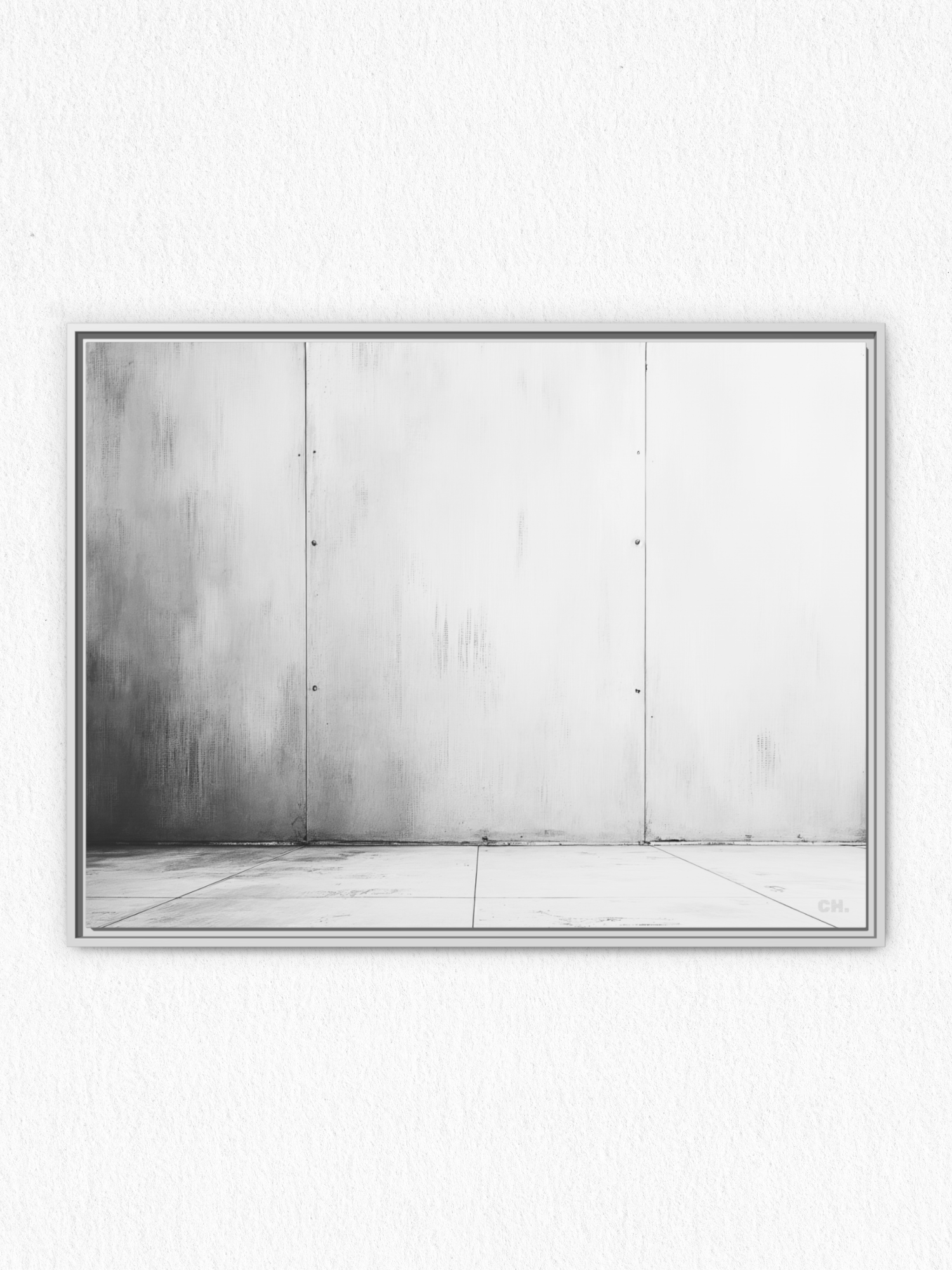 Silent Divide - Framed Canvas Prints - artisCHt