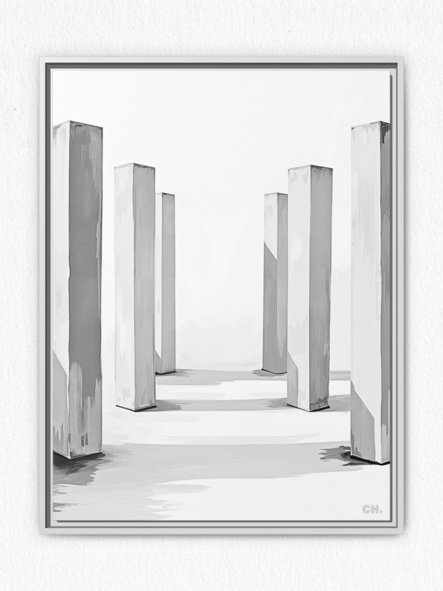 Silent Guardians - Framed Canvas Prints - artisCHt