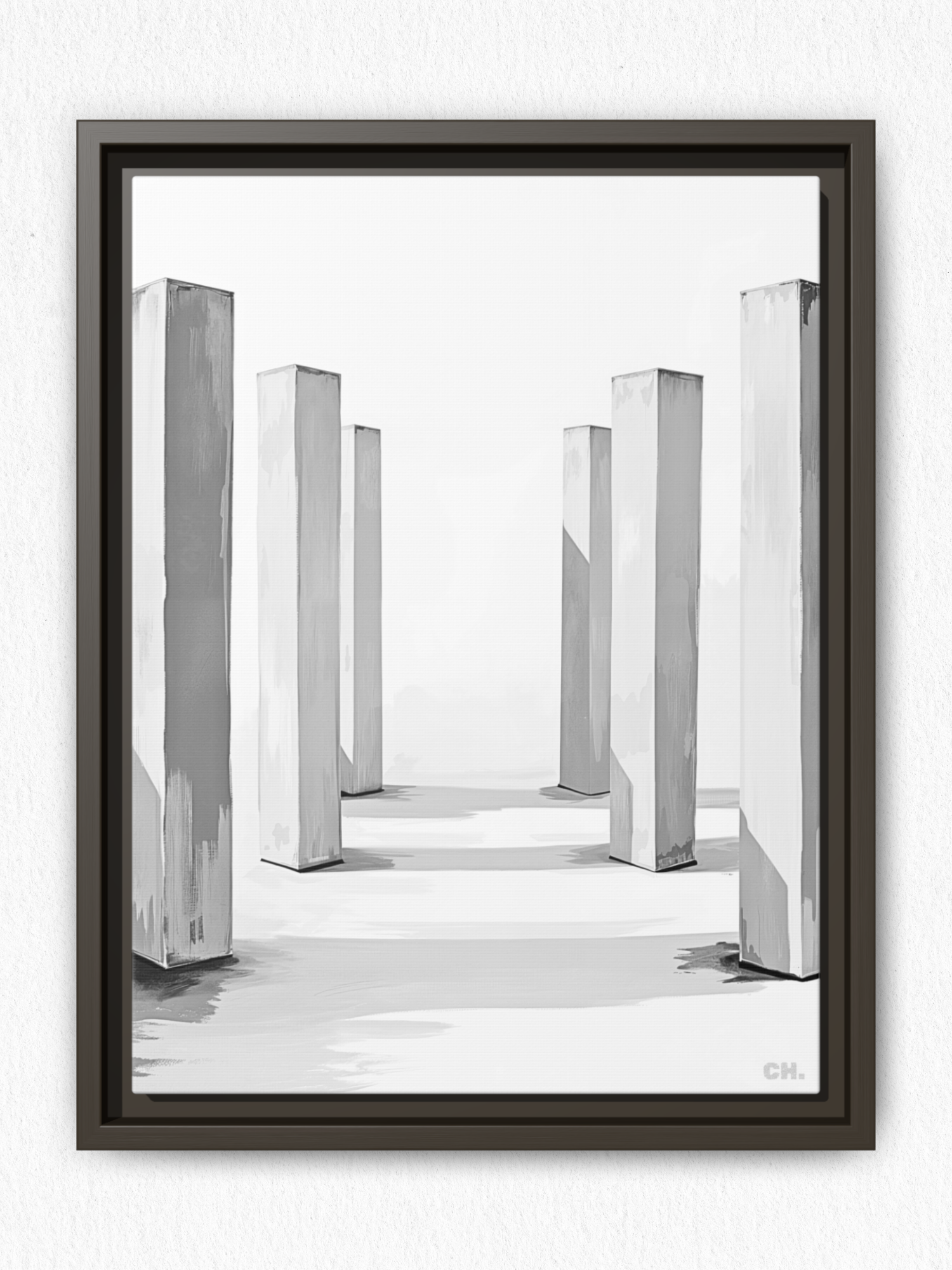 Silent Guardians - Framed Canvas Prints - artisCHt