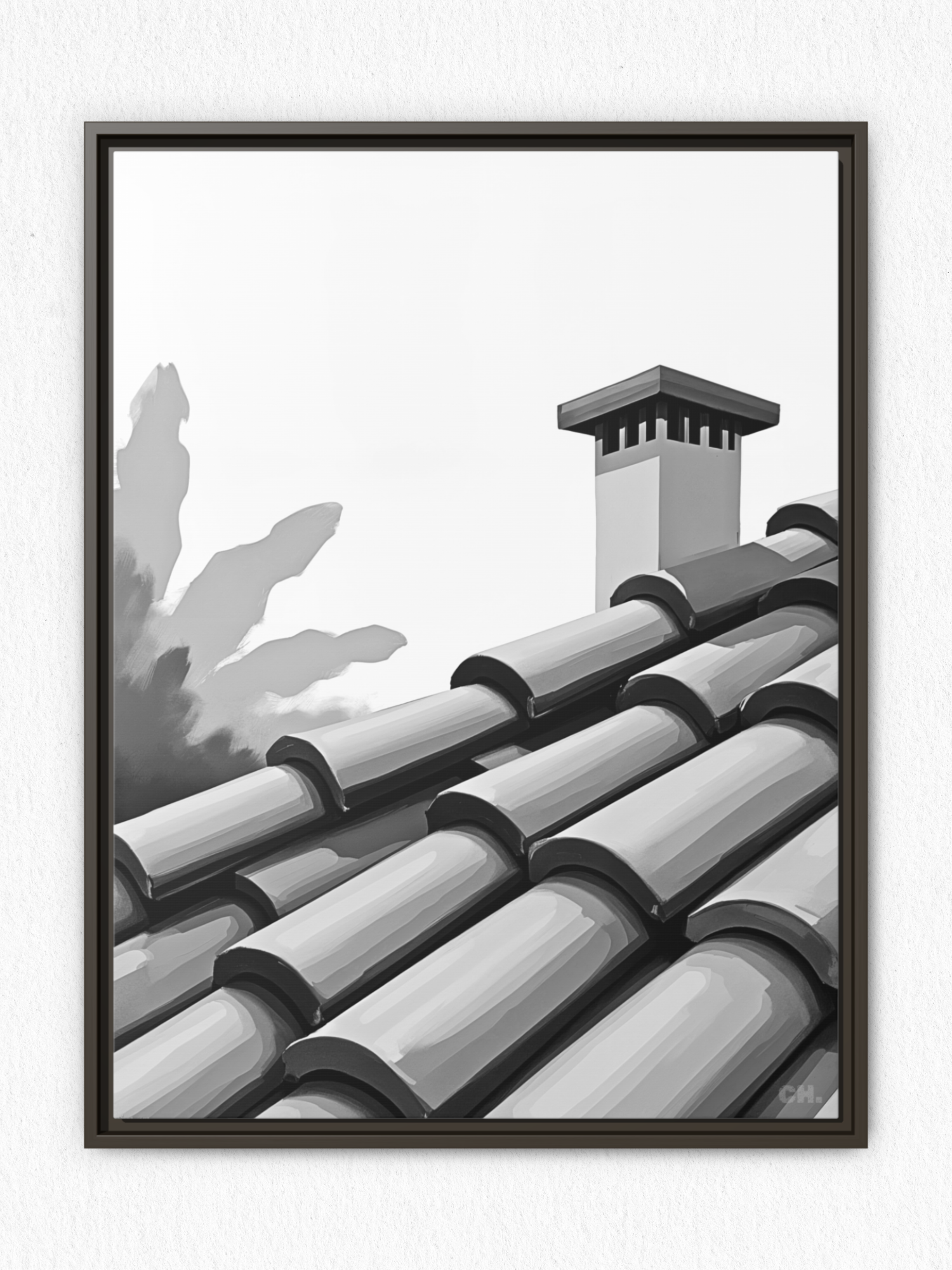 Skyward Gaze - Framed Canvas Prints - artisCHt