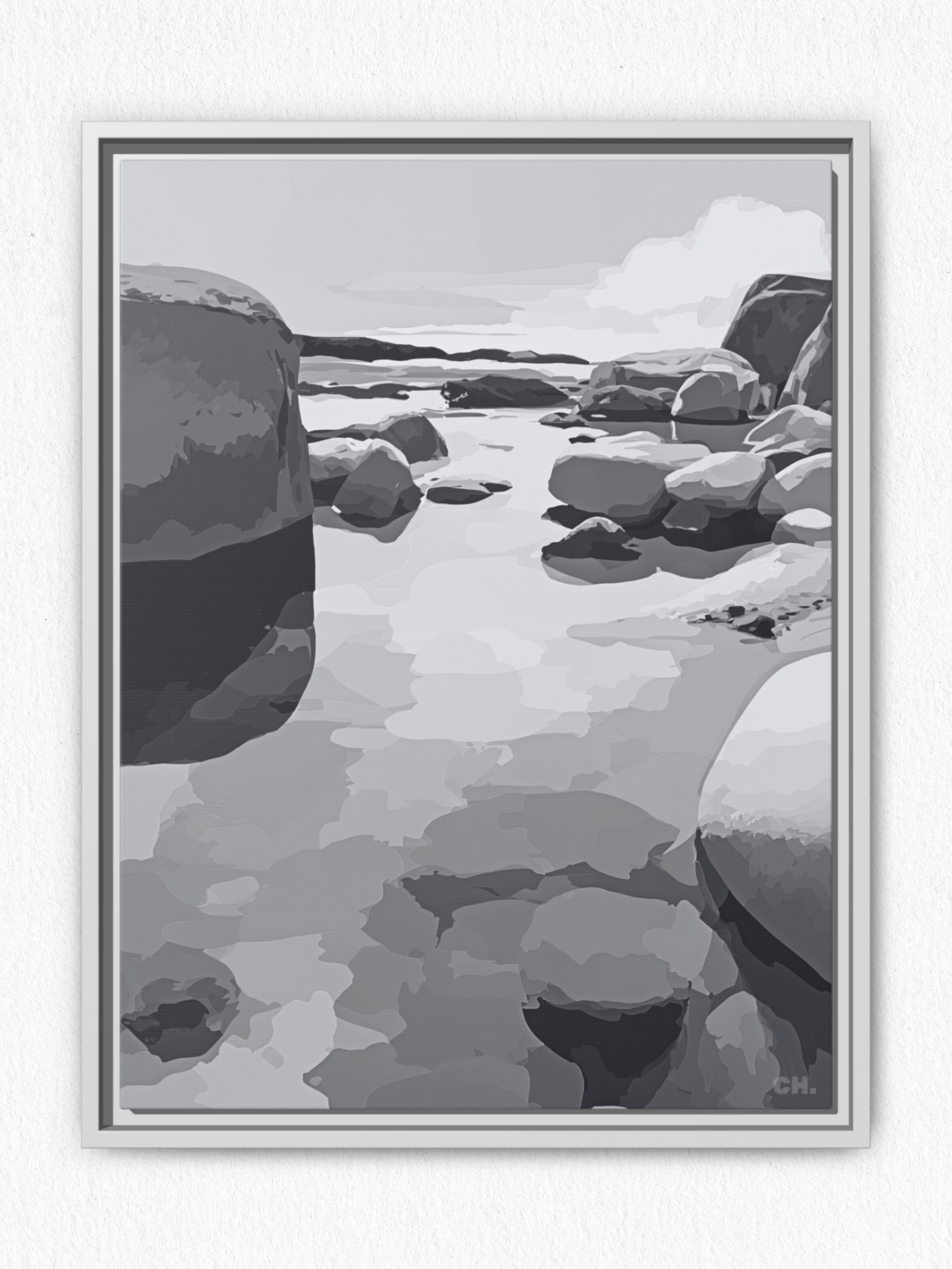 Stillness Between Stones
