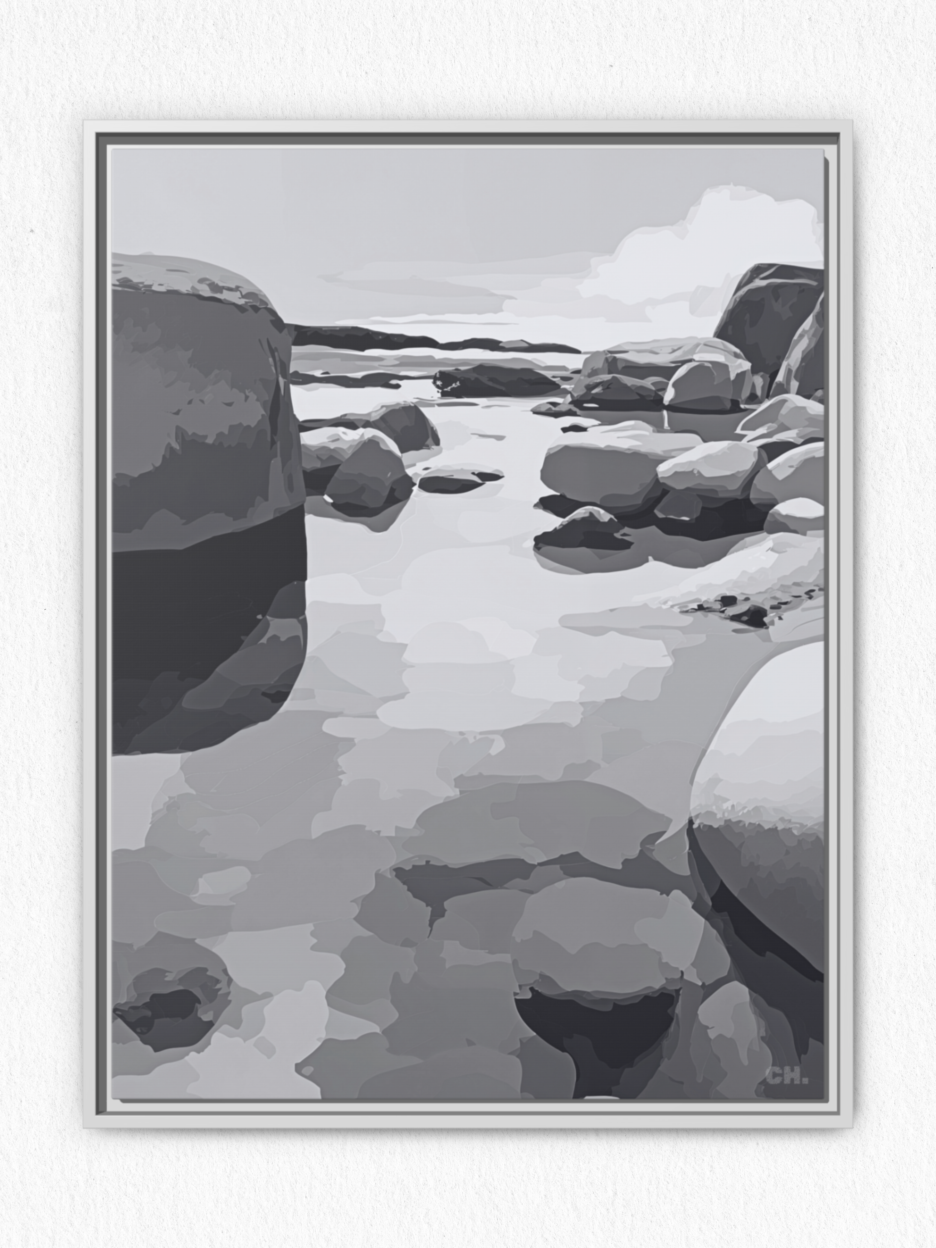 Stillness Between Stones