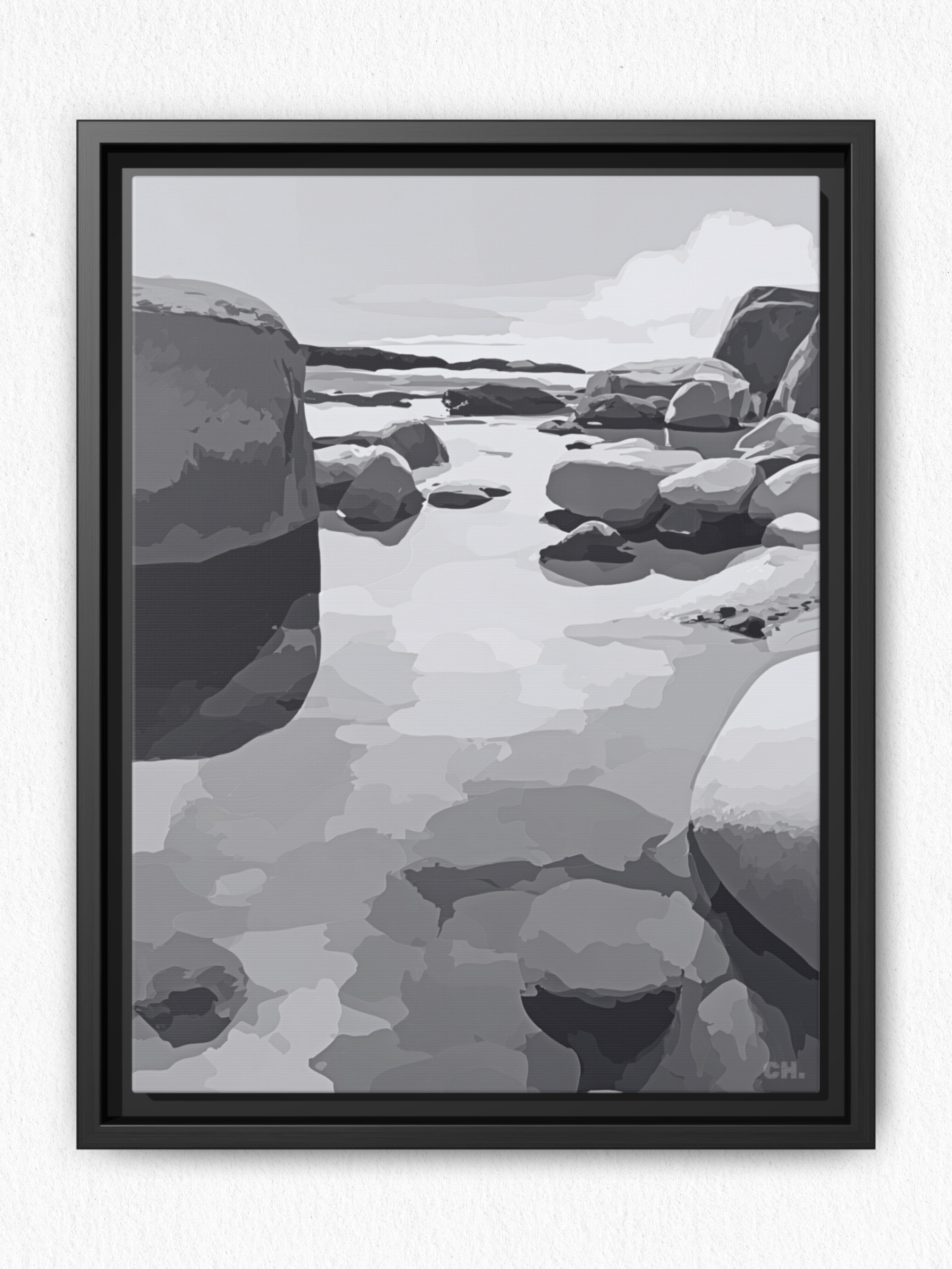 Stillness Between Stones