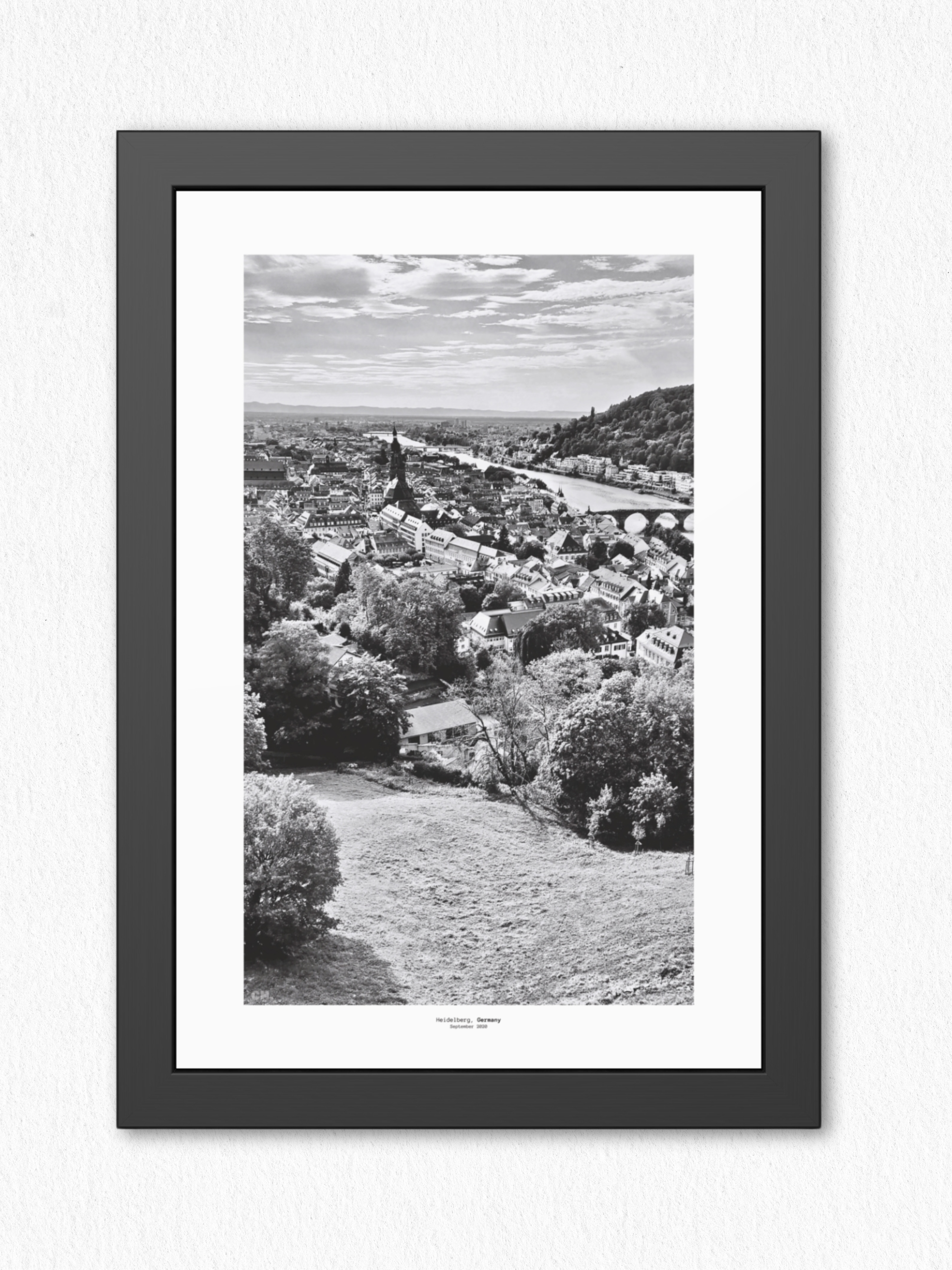 The River Between - Framed Fine Art Photography Print - artisCHt