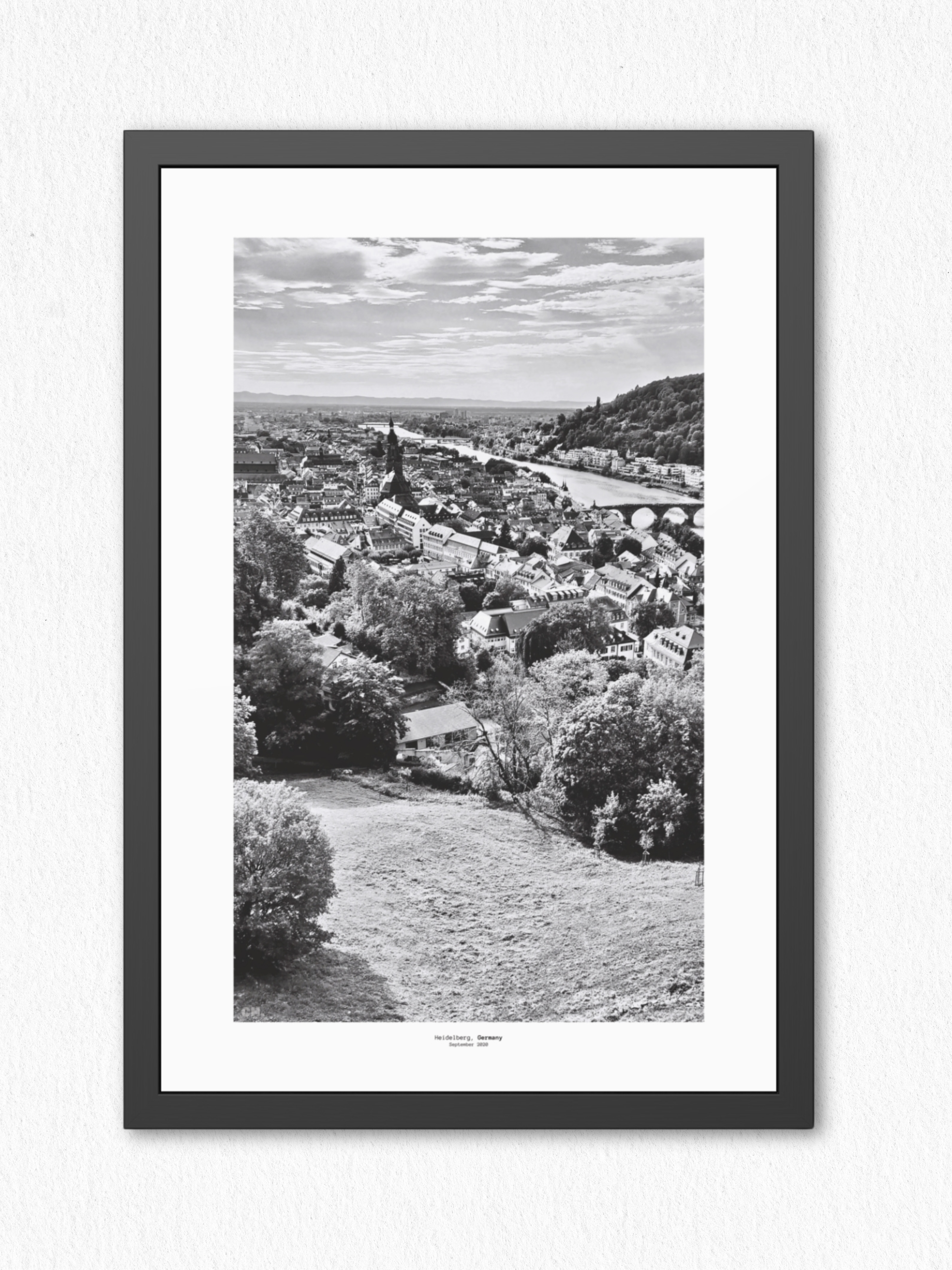 The River Between - Framed Fine Art Photography Print - artisCHt