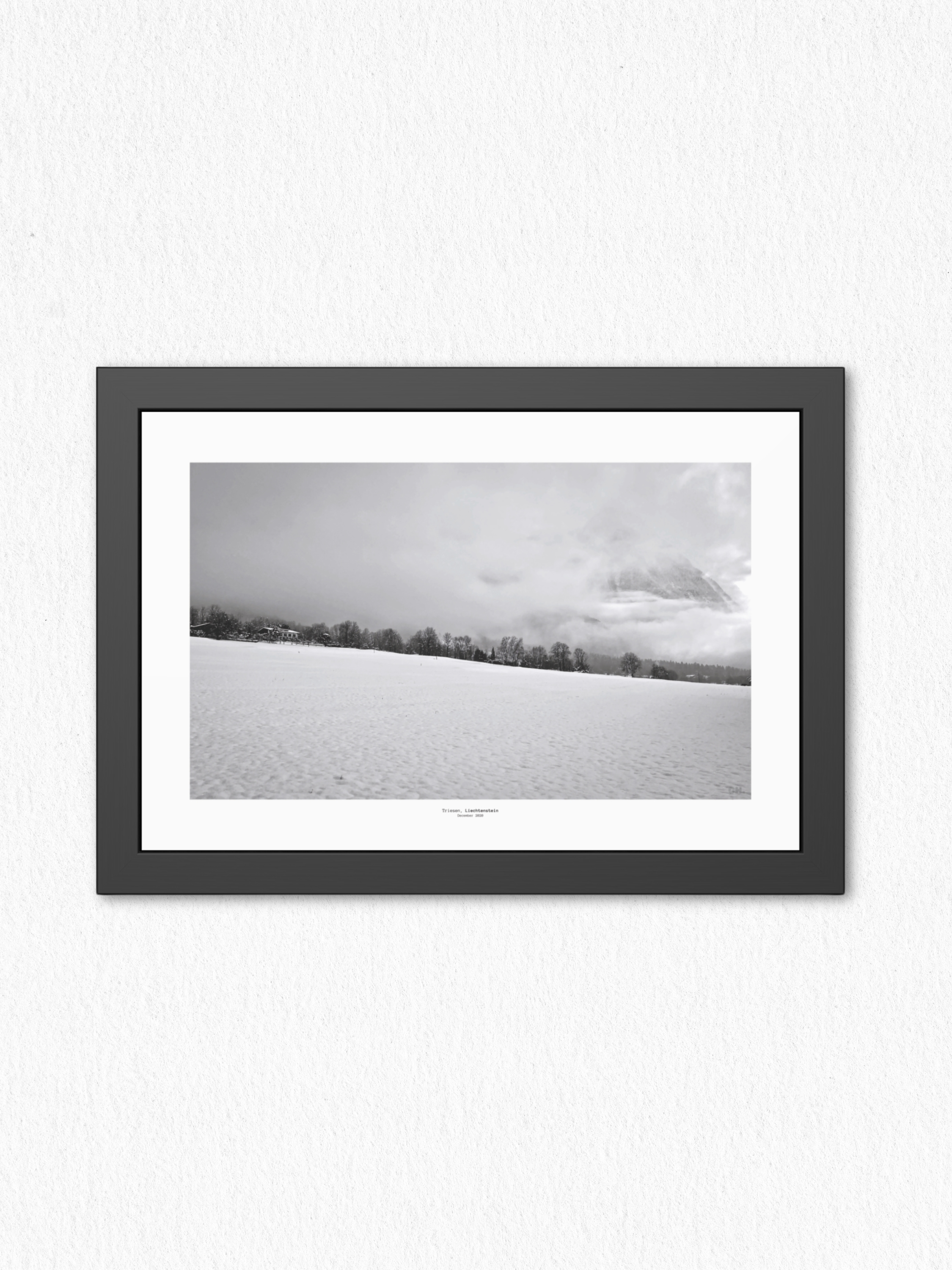 The_Hidden_Mountain - Framed Fine Art Photography Print - artisCHt