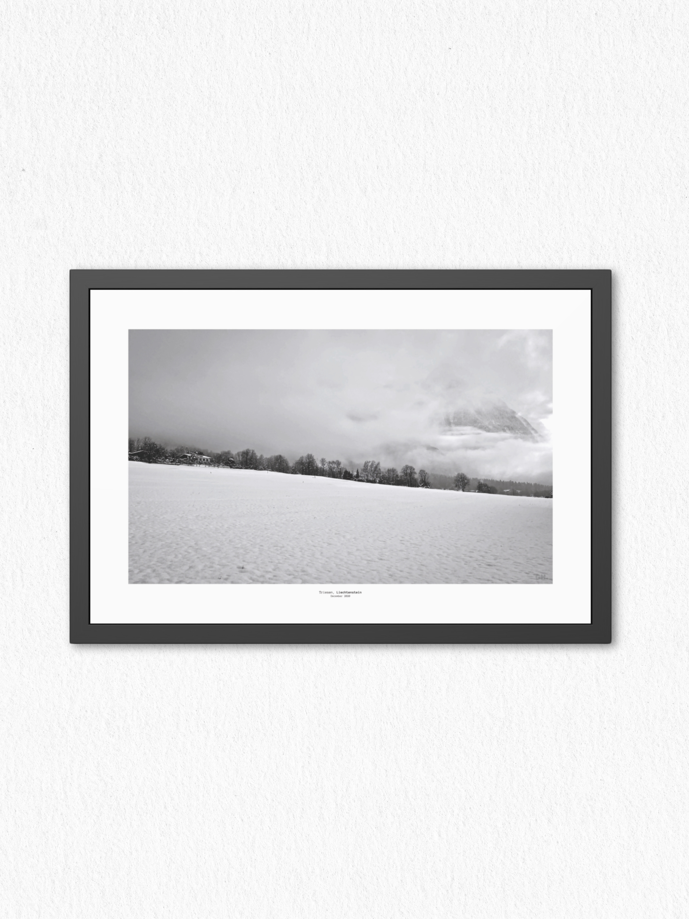 The_Hidden_Mountain - Framed Fine Art Photography Print - artisCHt