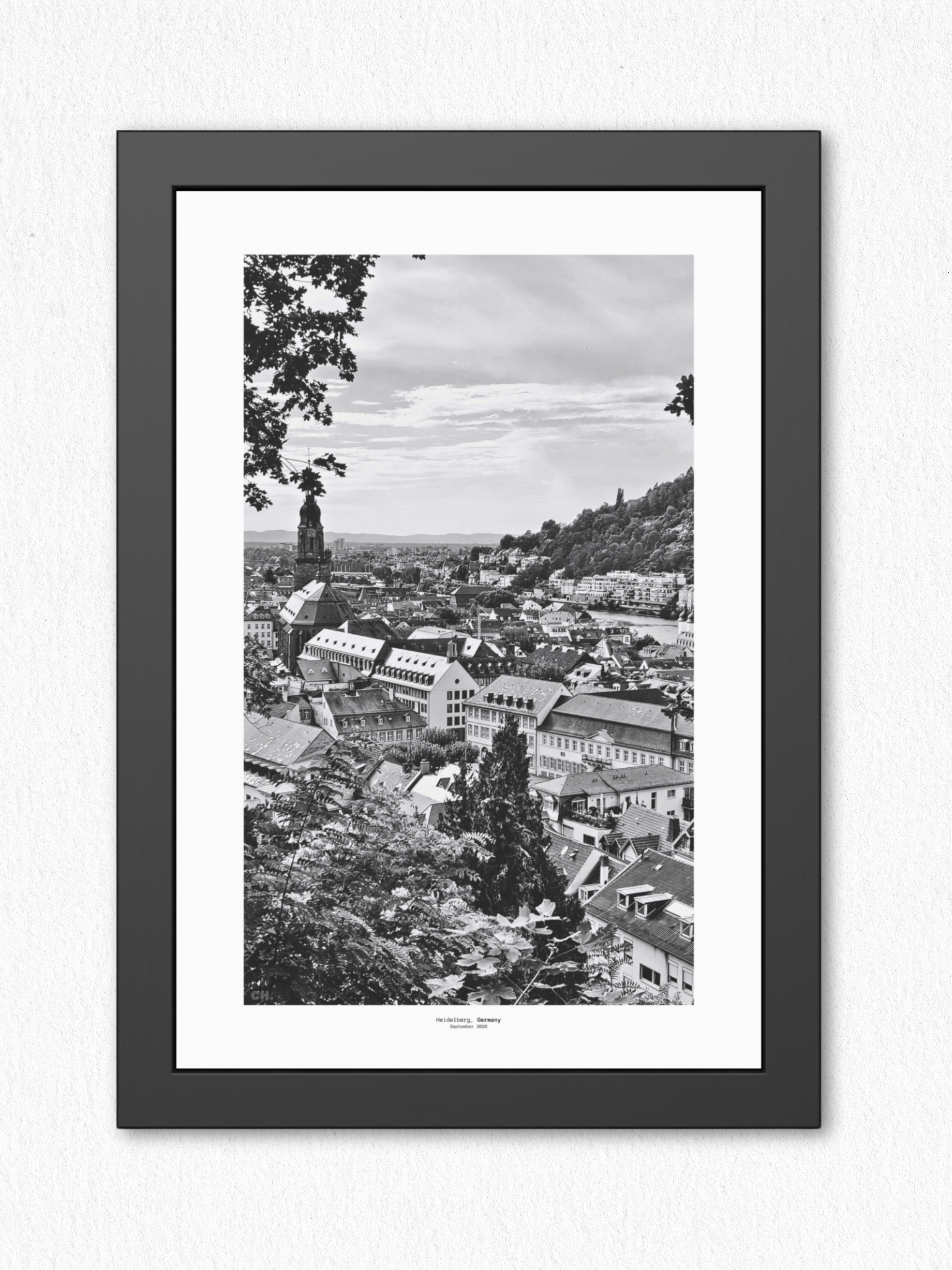 Through the Leaves - Framed Fine Art Photography Print - artisCHt
