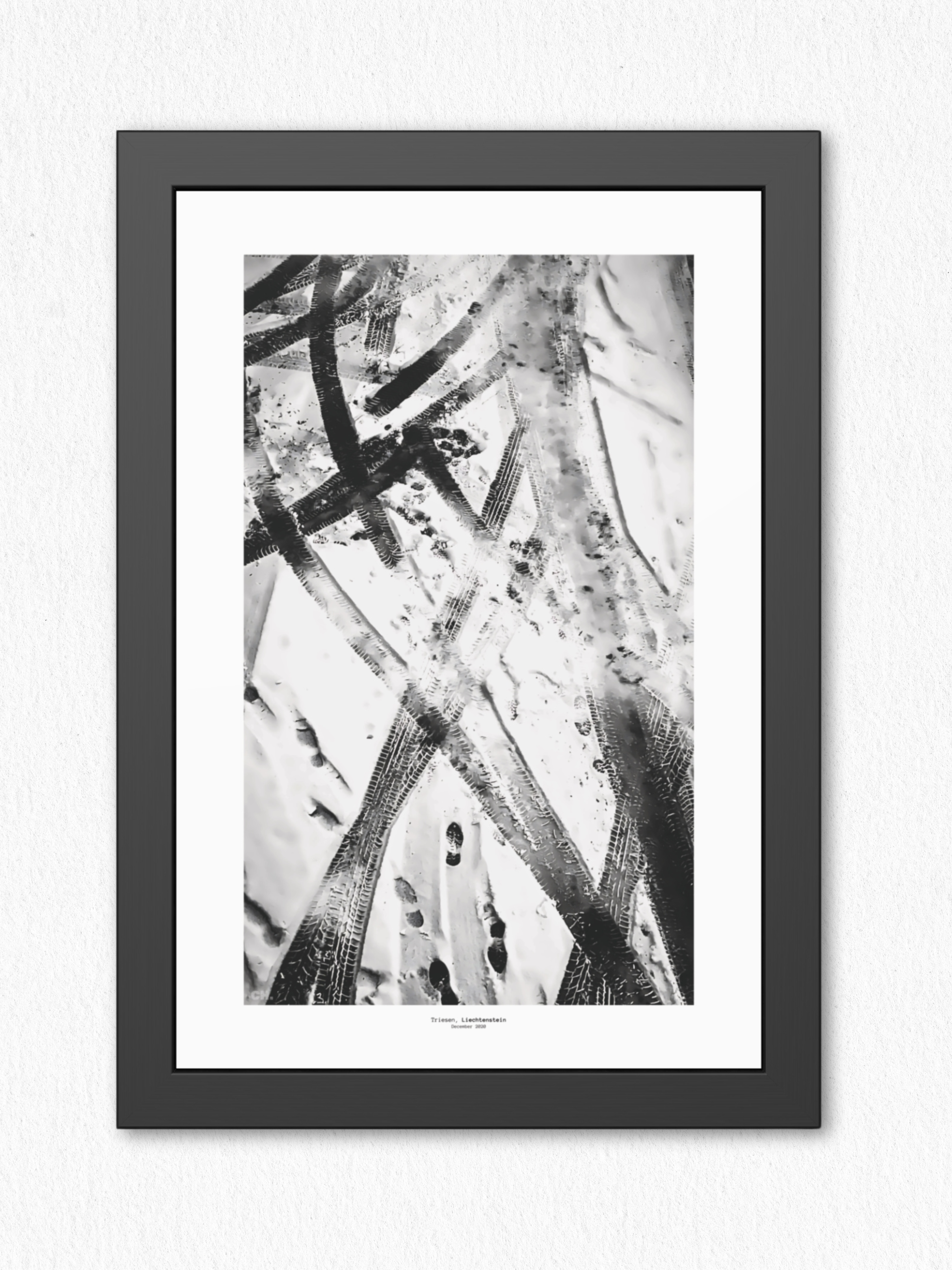 Tracks and Echoes - Framed Fine Art Photography Print - artisCHt