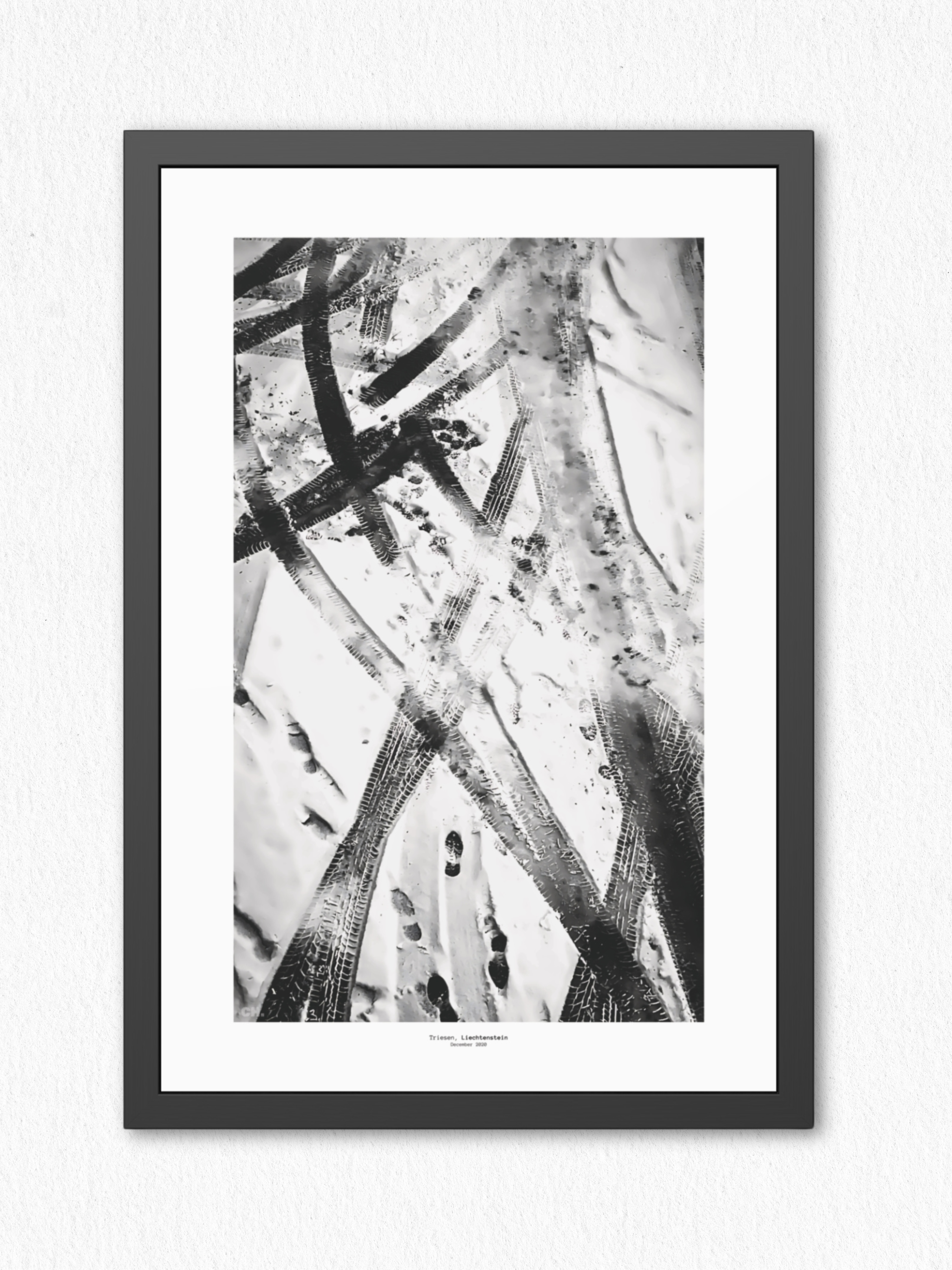 Tracks and Echoes - Framed Fine Art Photography Print - artisCHt