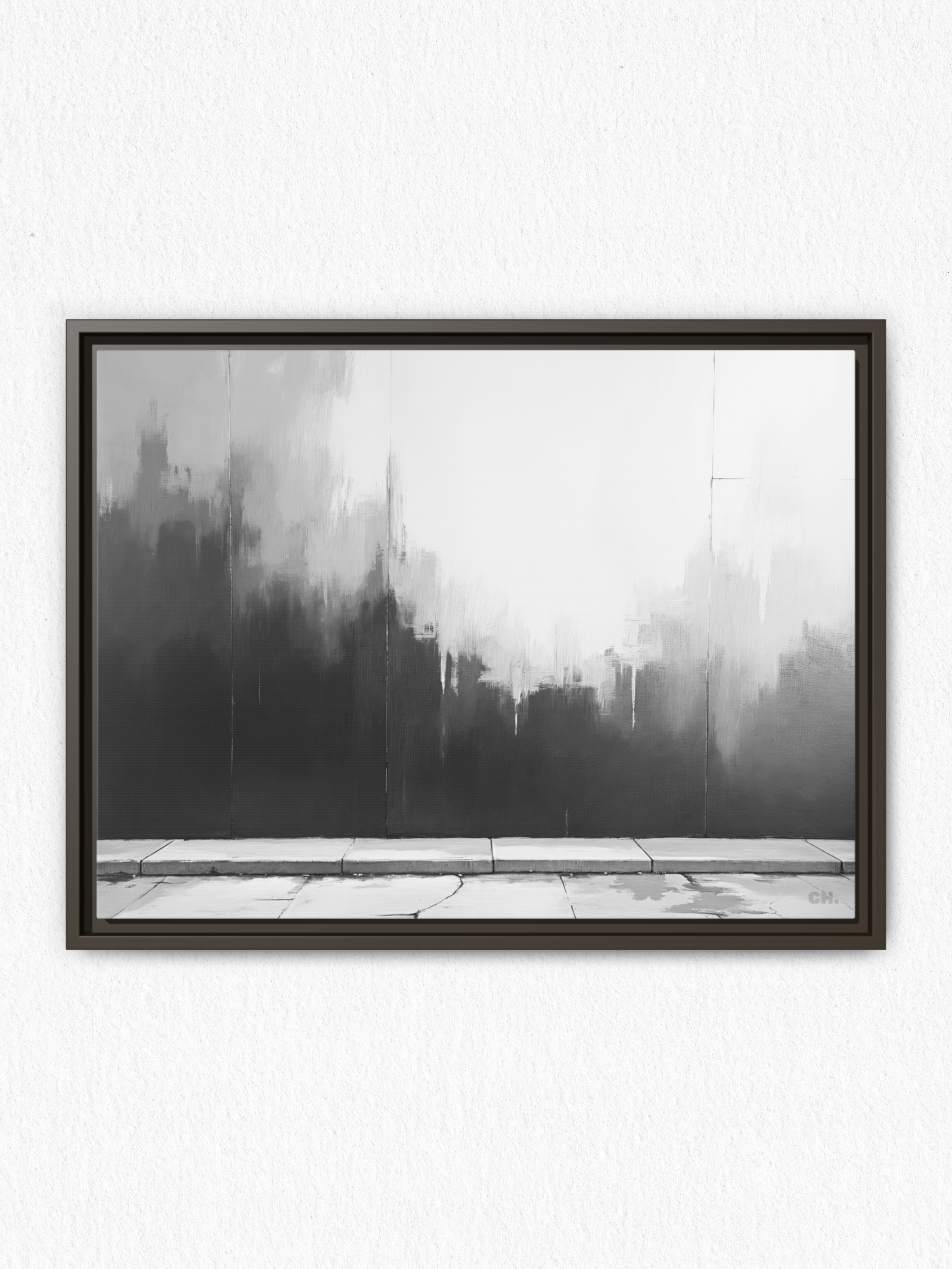 Veil of Time - Framed Canvas Prints - artisCHt