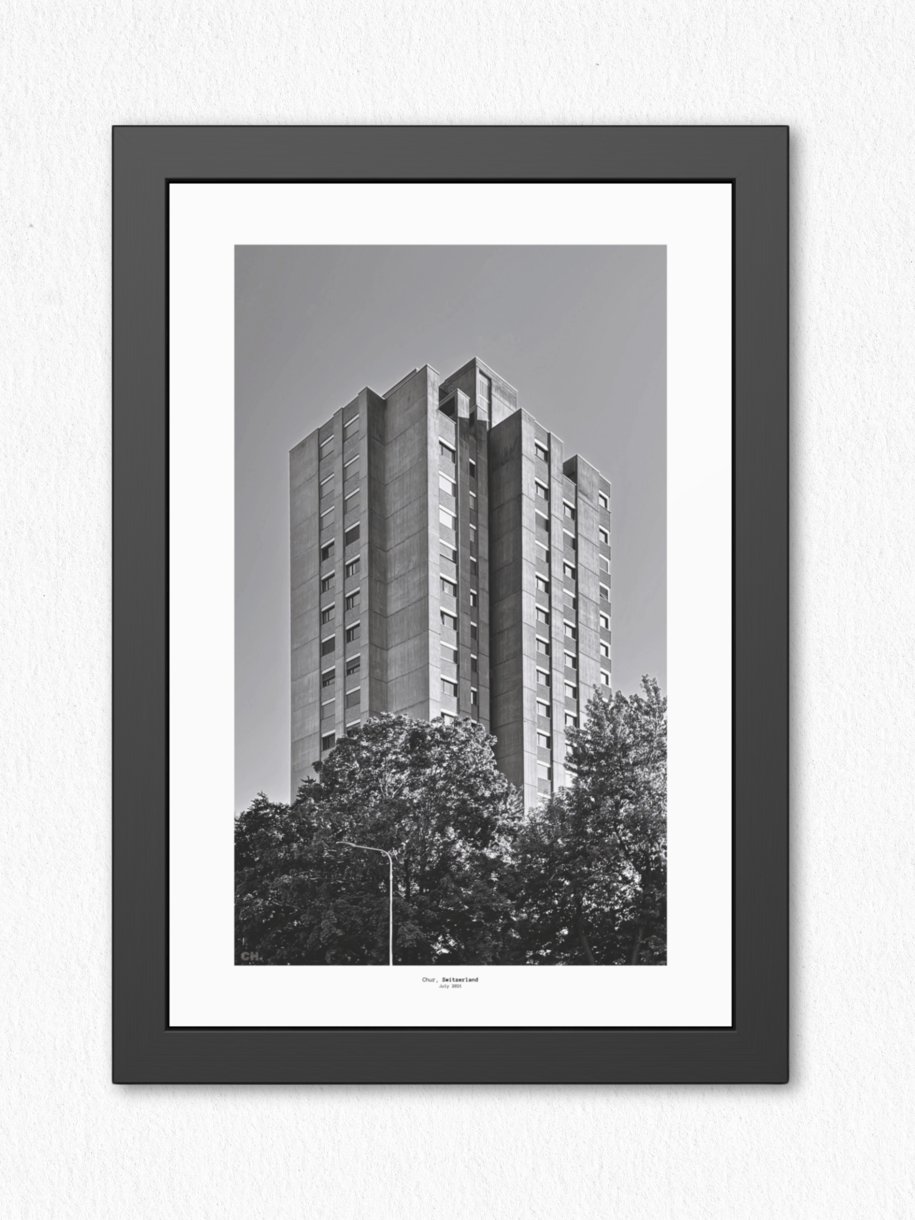 Vertical Silence - Framed Fine Art Photography Print - artisCHt