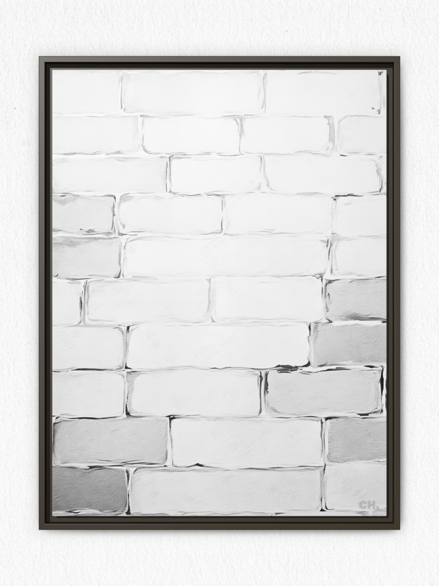 Wall of Ages - Framed Canvas Prints - artisCHt