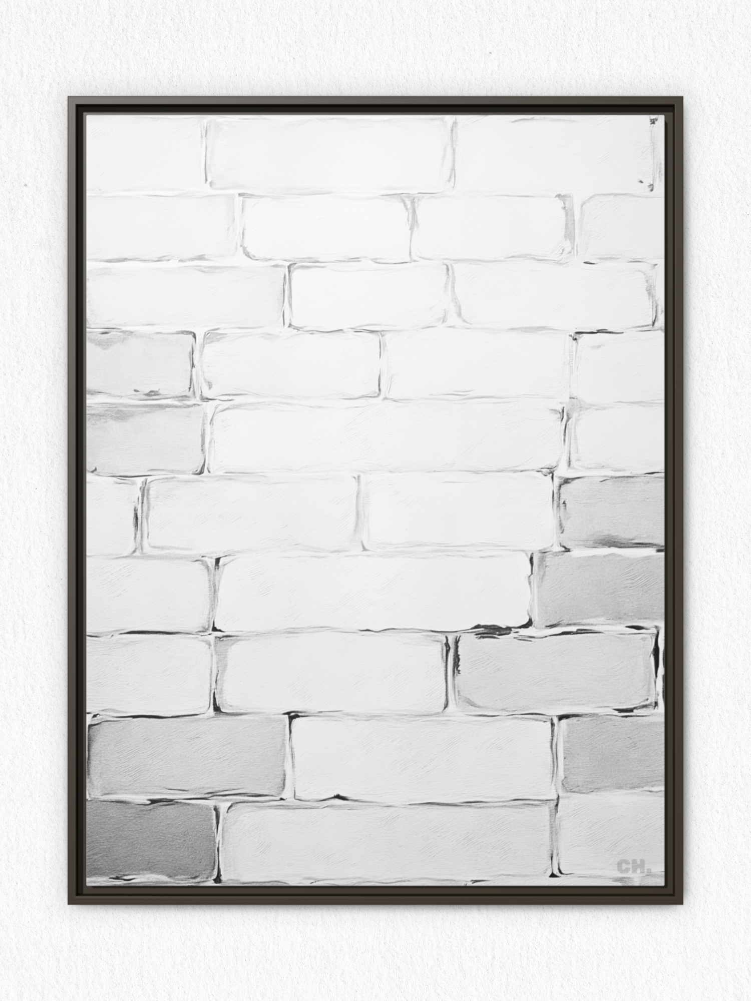 Wall of Ages - Framed Canvas Prints - artisCHt
