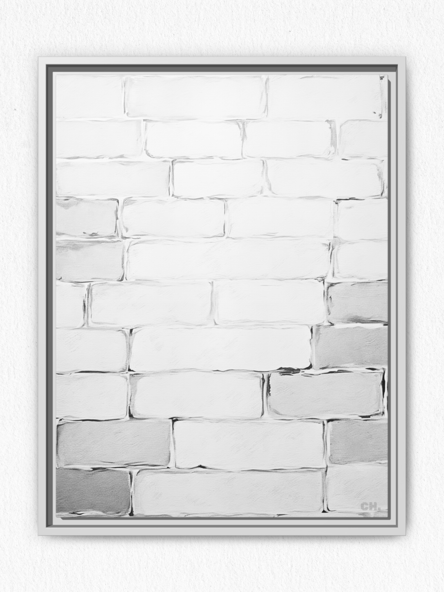 Wall of Ages - Framed Canvas Prints - artisCHt