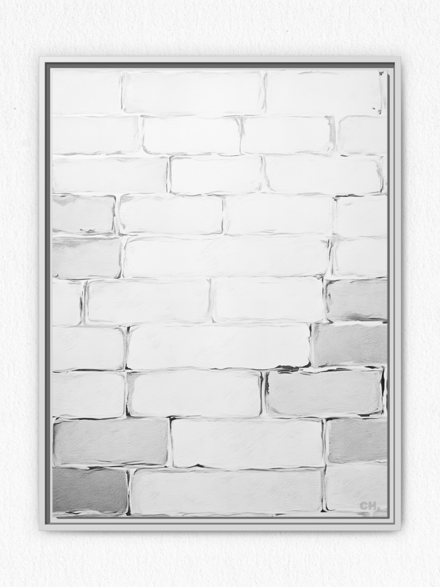 Wall of Ages - Framed Canvas Prints - artisCHt