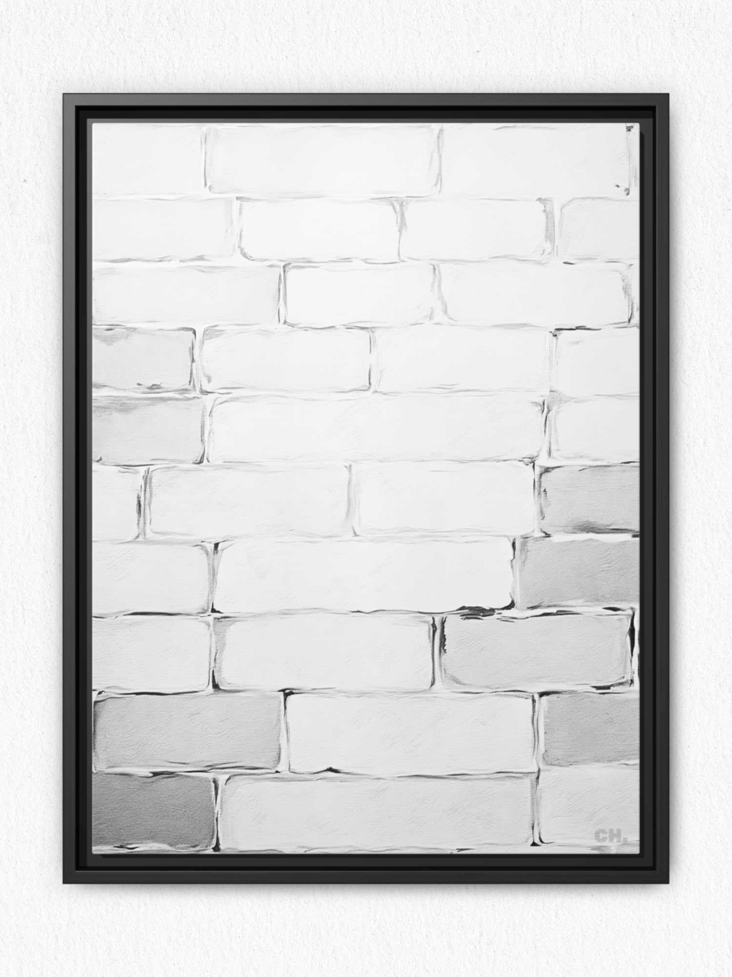 Wall of Ages - Framed Canvas Prints - artisCHt