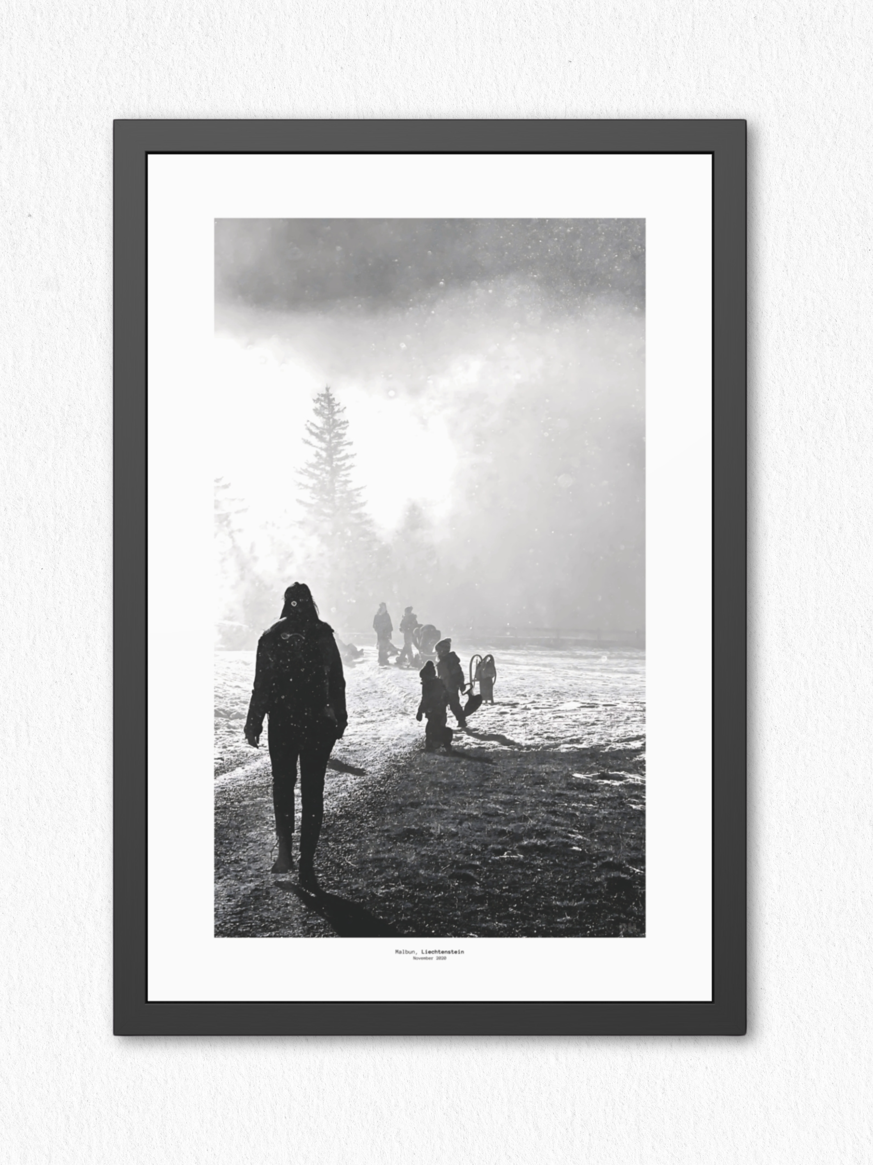 Winter Light - Framed Fine Art Photography Print - artisCHt
