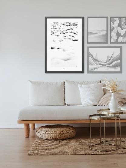 Beneath the Melt - Framed Fine Art Photography Print - artisCHt